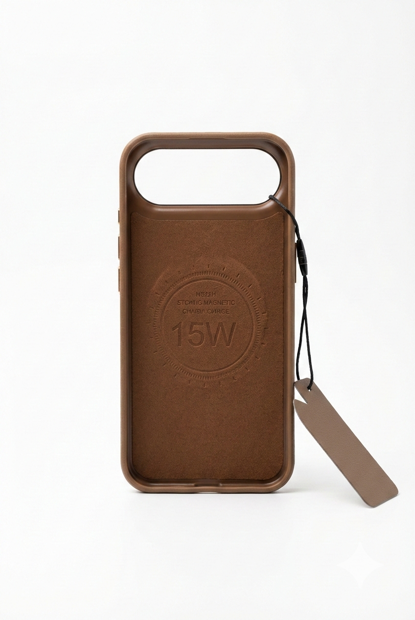Premium Leather Stripe Protective Case for iPhone 17 Air | Shockproof Slim Cover | CaseItUpCosmos