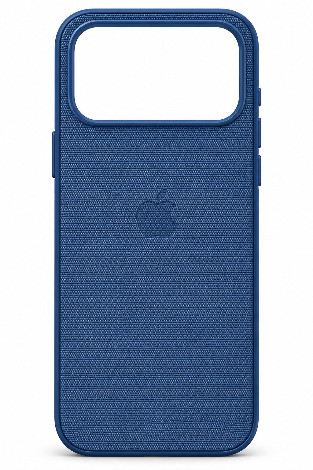 Glacier Blue TechWoven iPhone 18 Pro Max case back