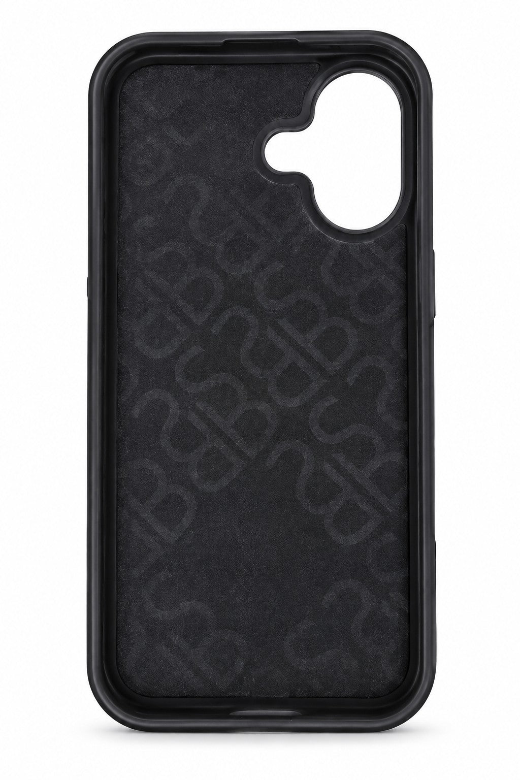 Black Santa Barbara Polo & Racquet Club iPhone 17 case interior