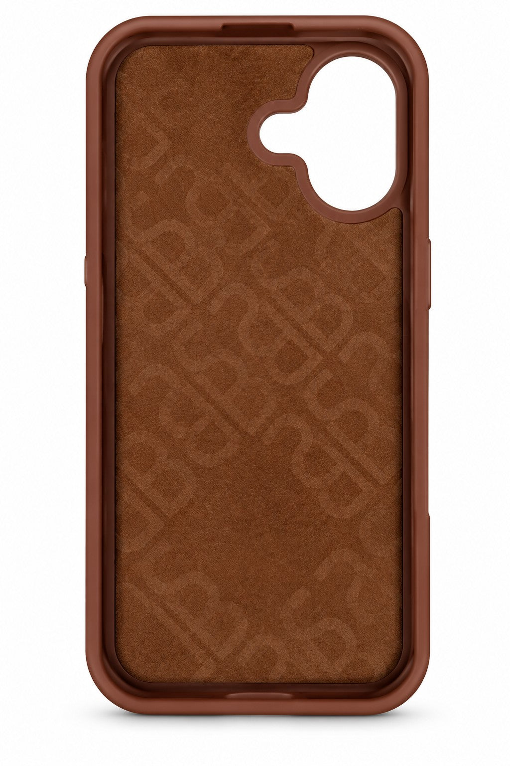 Brown Santa Barbara Polo & Racquet Club iPhone 17 case interior