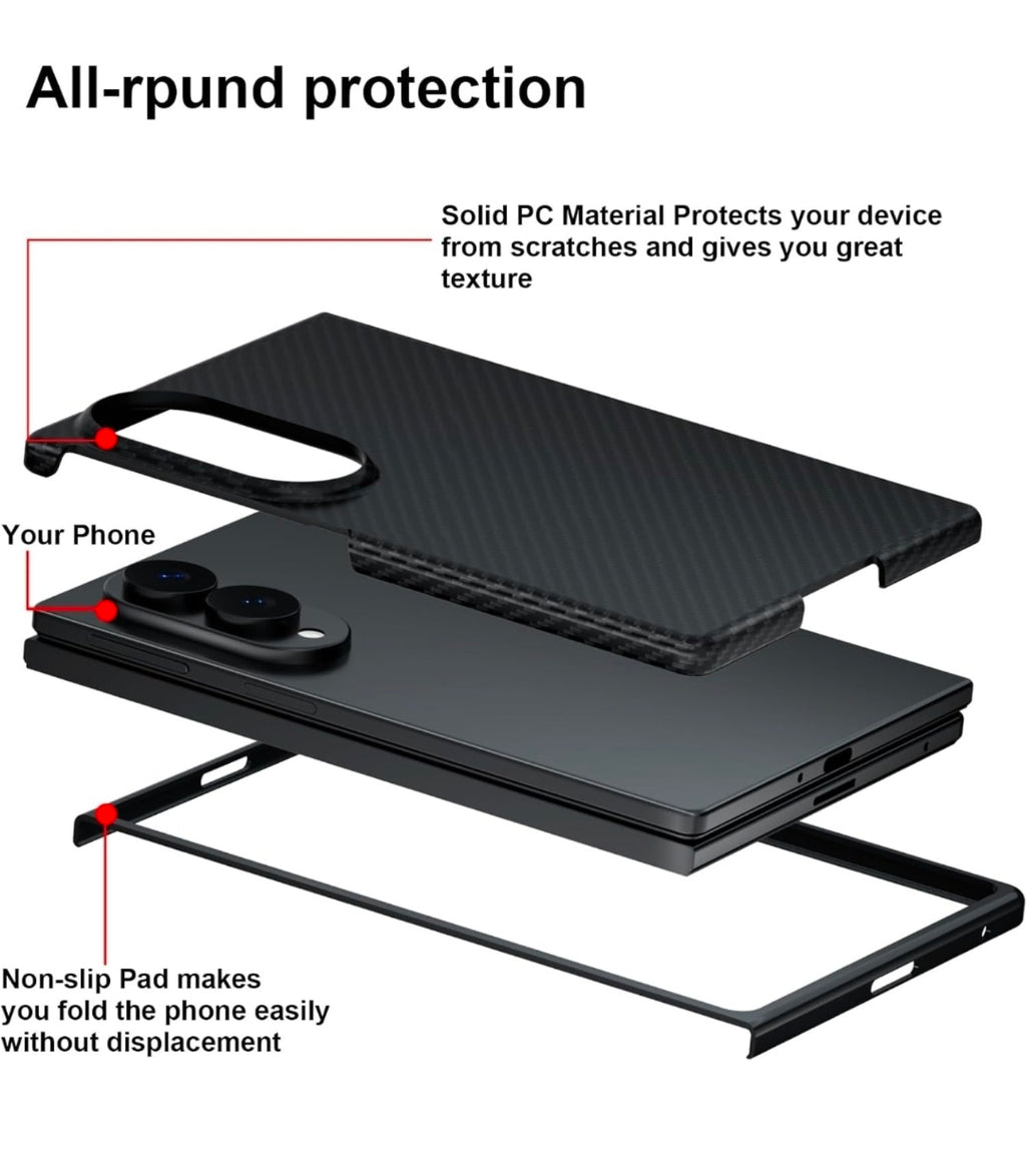 X-Level Nano Fiber Case construction illustration