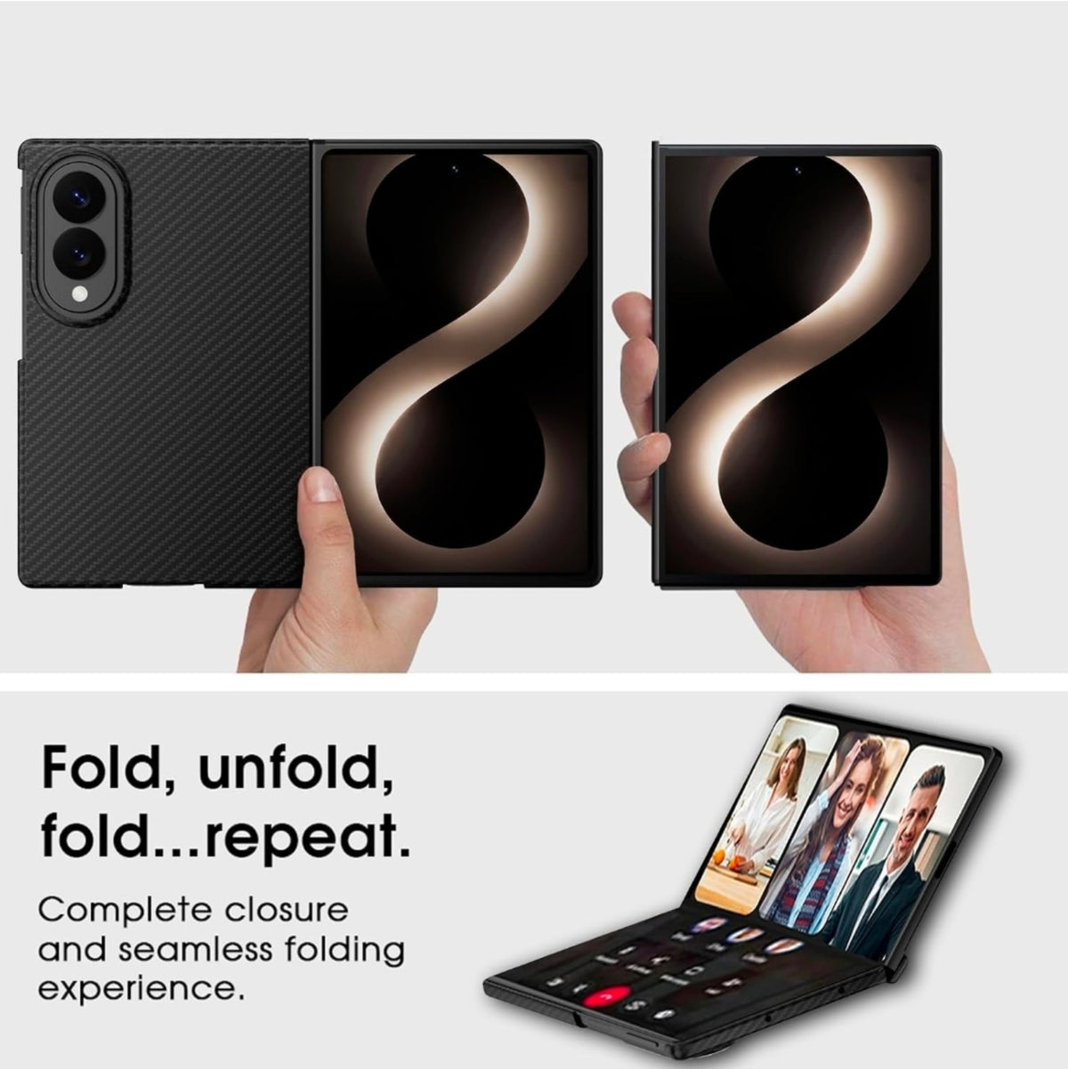 X-Level Nano Fiber Case fold and unfold demonstration