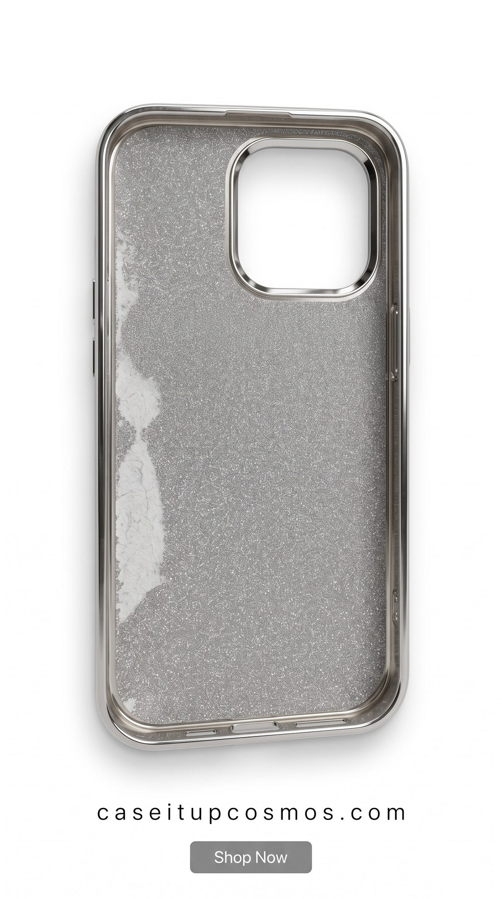 Geometric Bear Glitter Case – Premium Luxury Protective Phone Cover