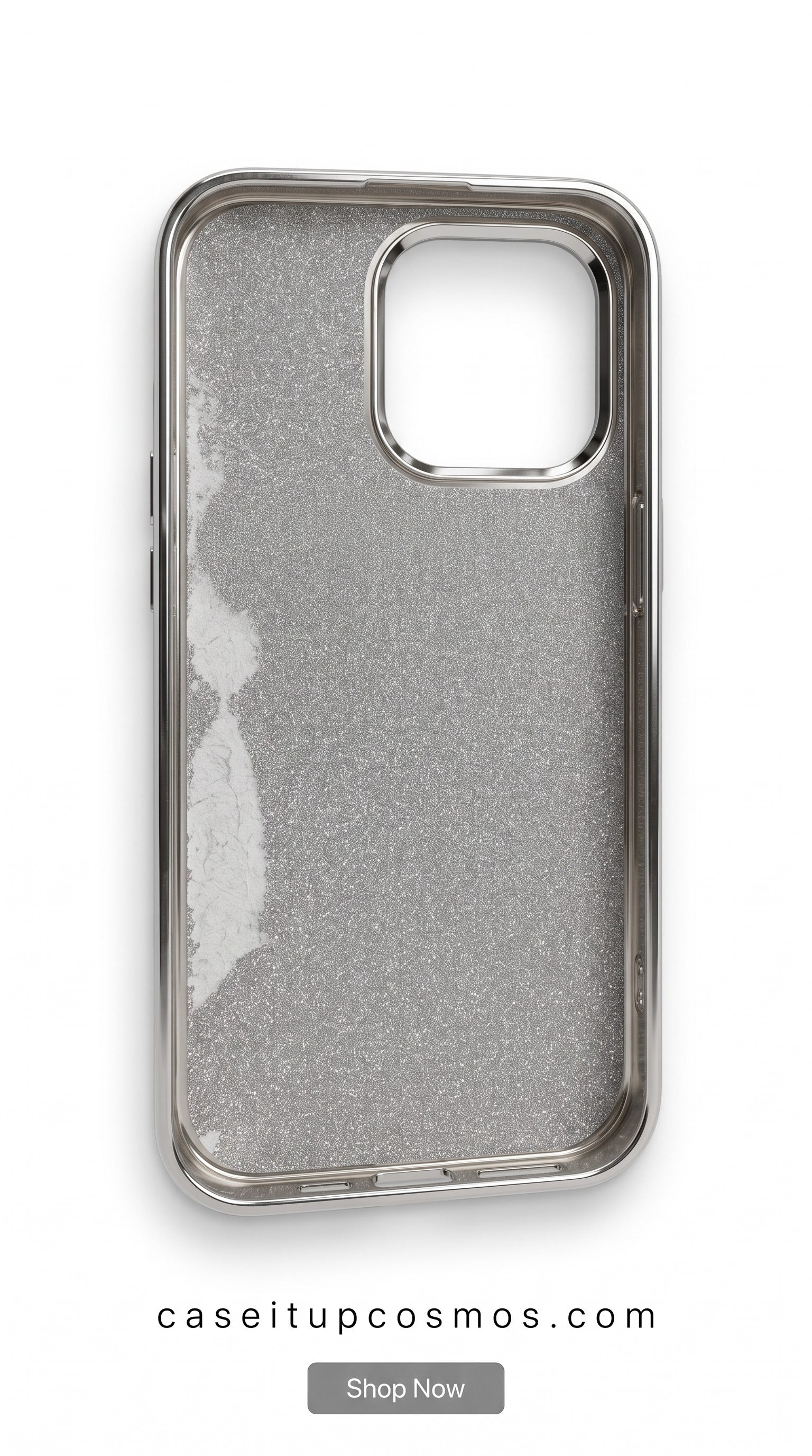 Geometric Bear Glitter Case – Premium Luxury Protective Phone Cover
