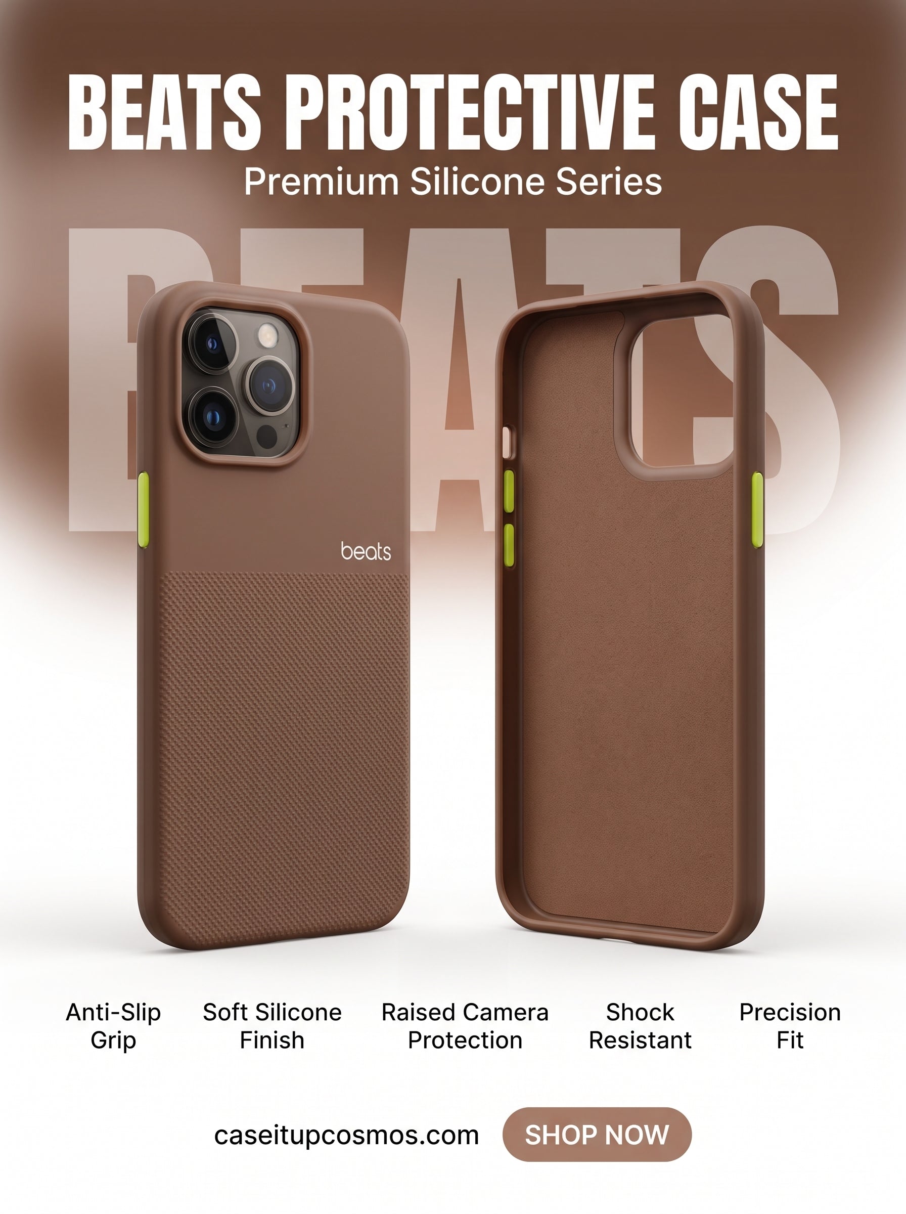 Beats Accent Edition Premium Silicone Case for iPhone