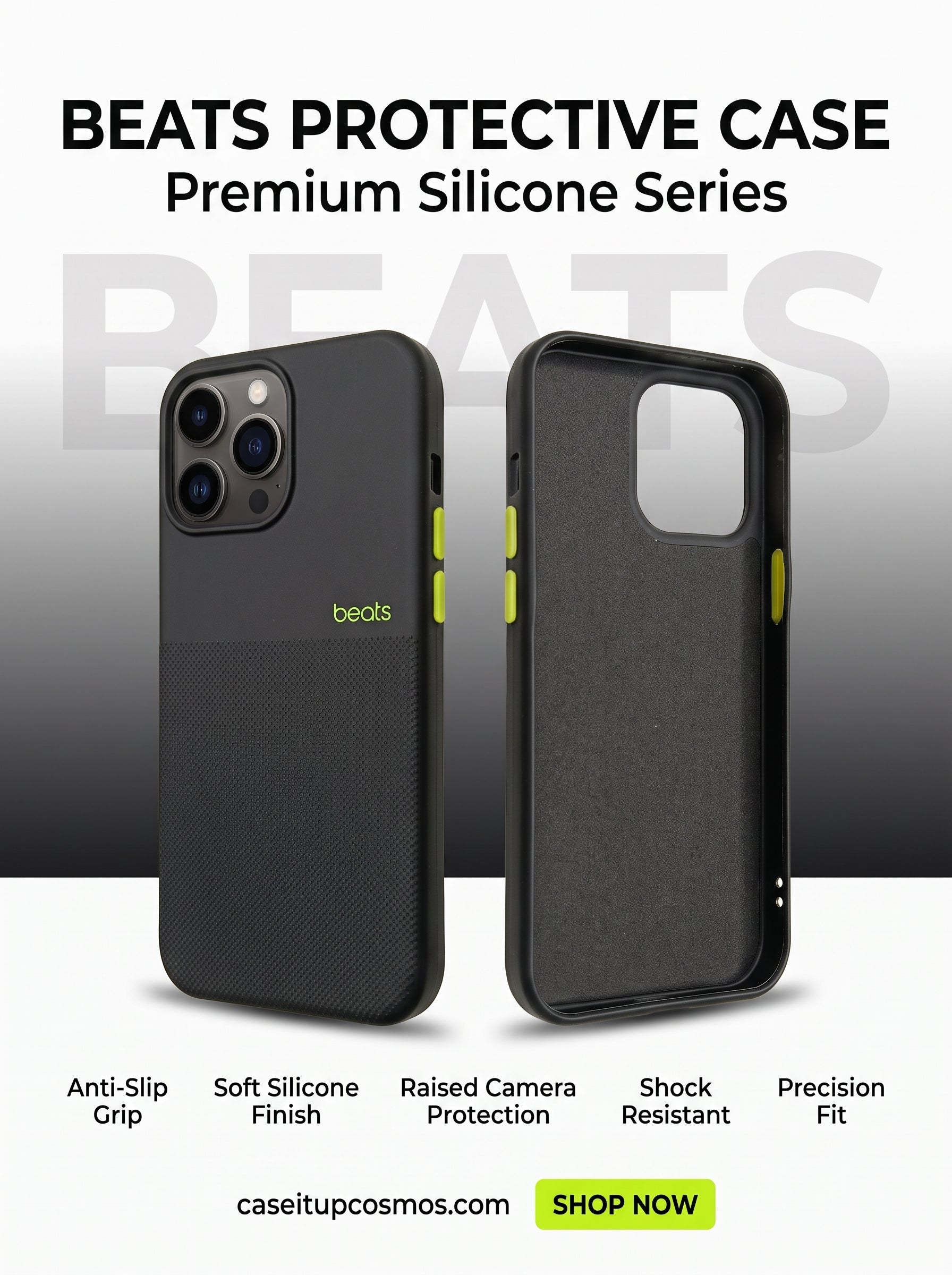 Beats Accent Edition Premium Silicone Case for iPhone