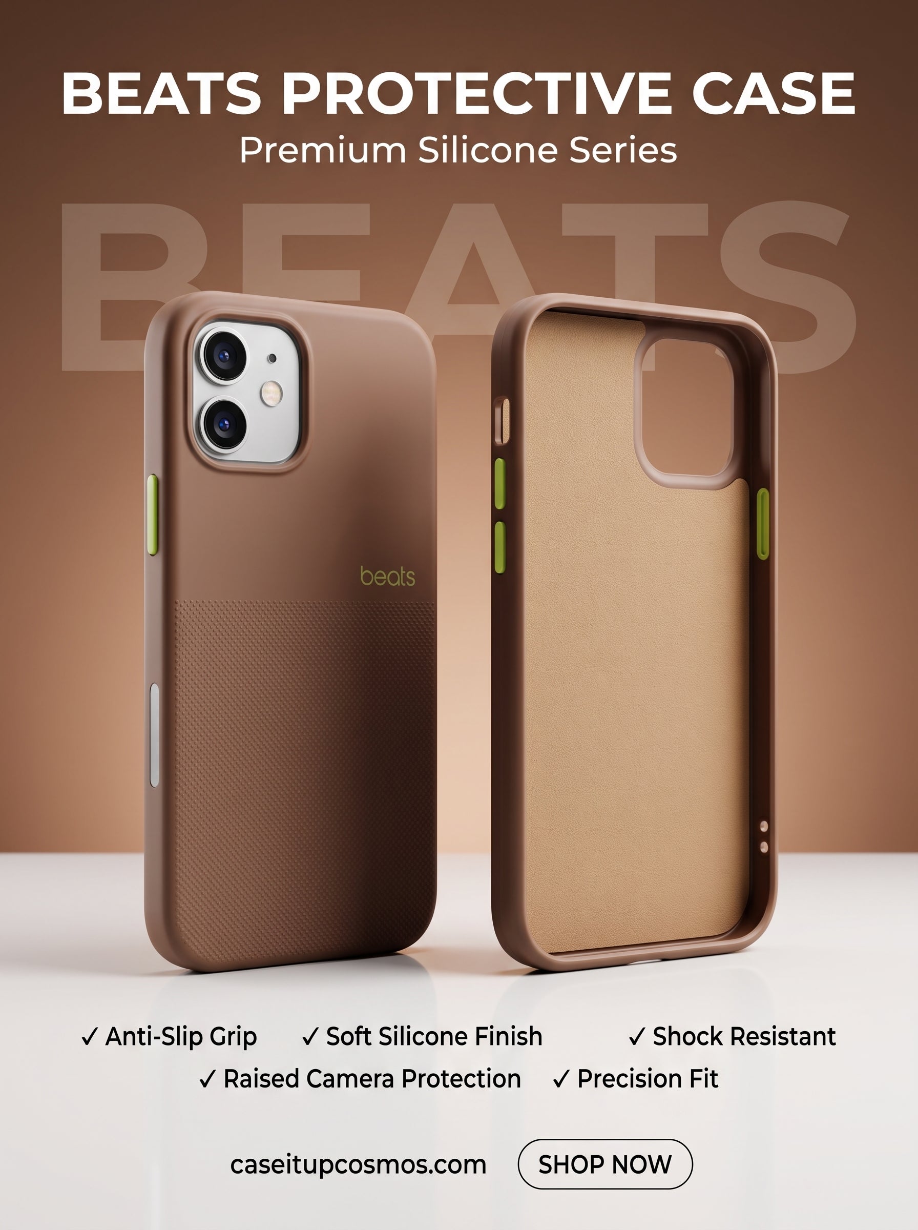 Beats Accent Edition Premium Silicone Case for iPhone