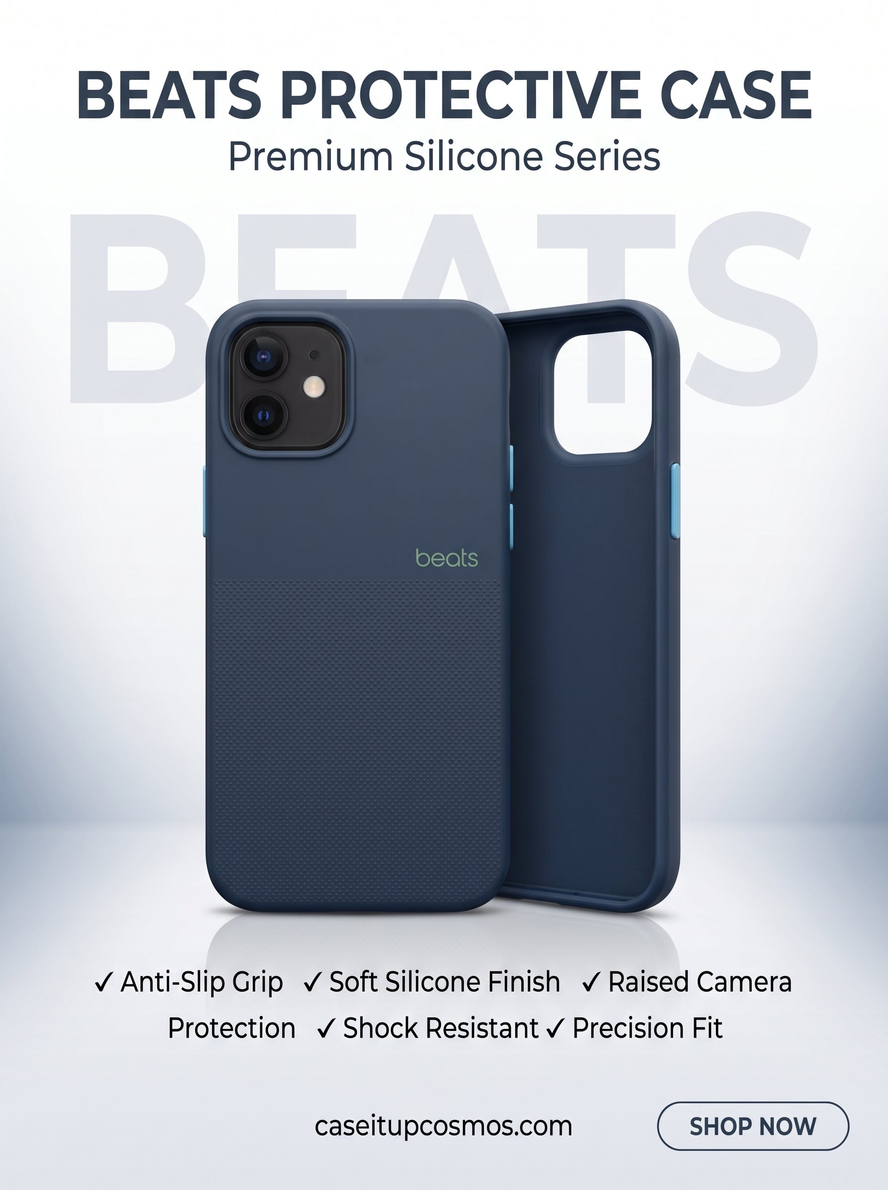 Beats Accent Edition Premium Silicone Case for iPhone