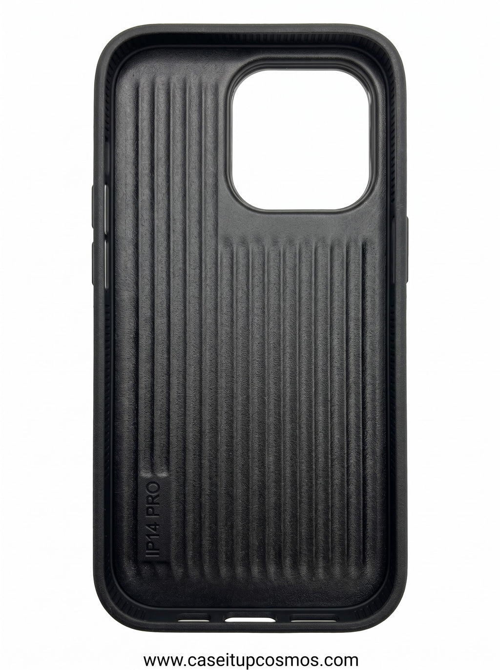 Cosmos™ Tactical Pebbled Leather iPhone Cover | Shockproof Air-Ridge Interior