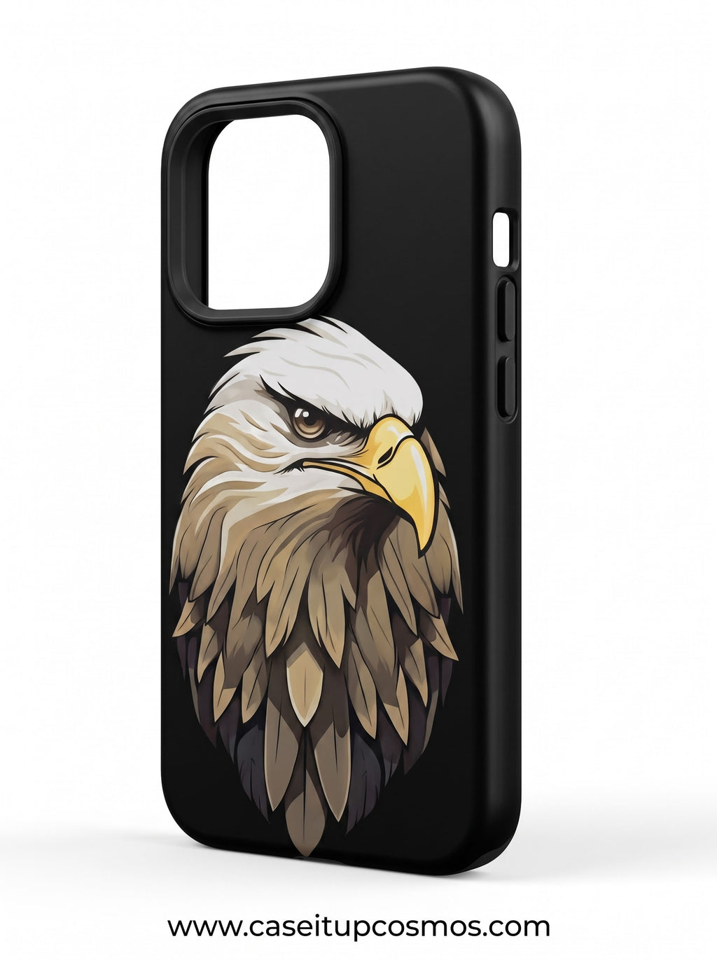 Majestic Eagle Graphic Shockproof iPhone Cover | Raised Camera Guard