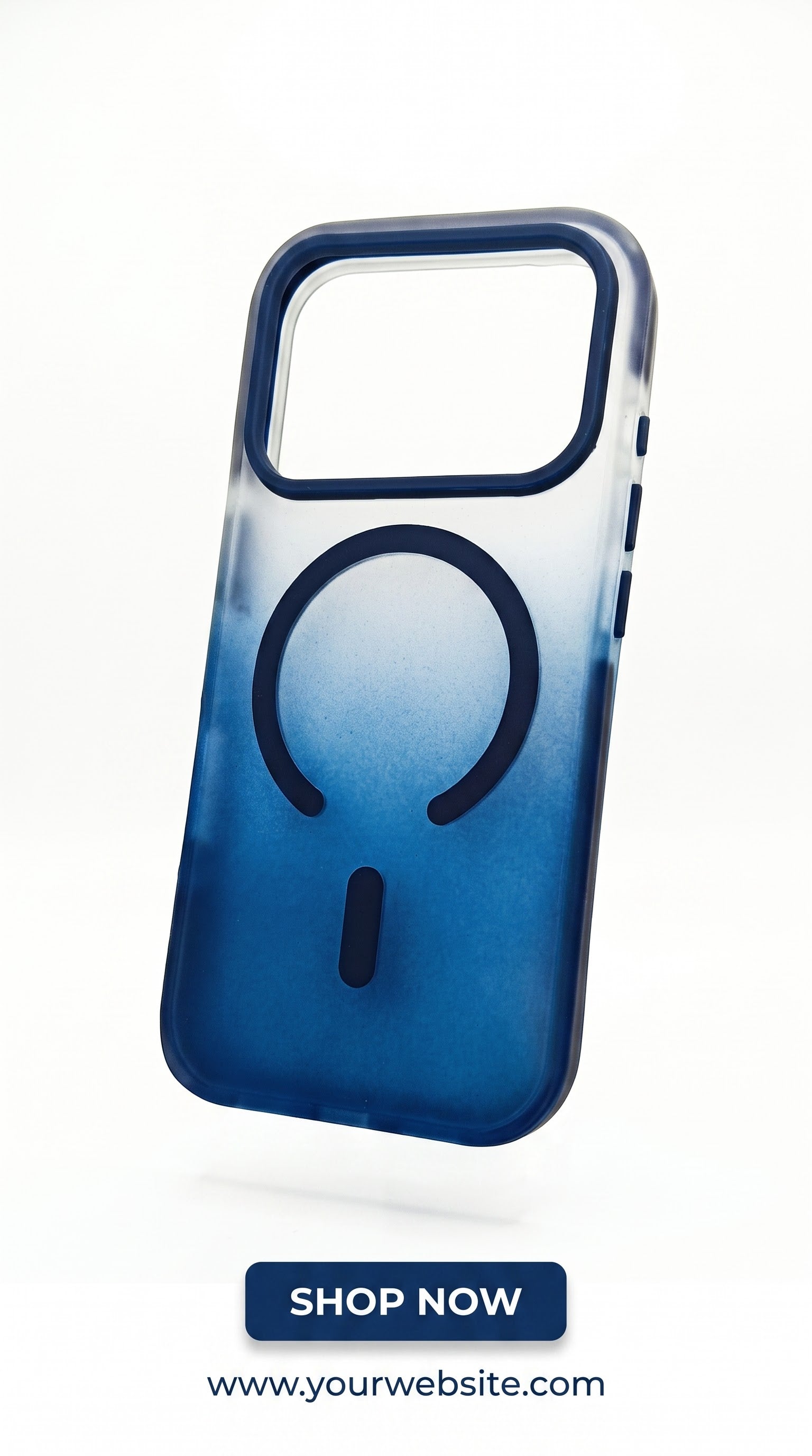 A999 Panoramic Visor MagSafe Case – Frosted Gradient Armor Collection