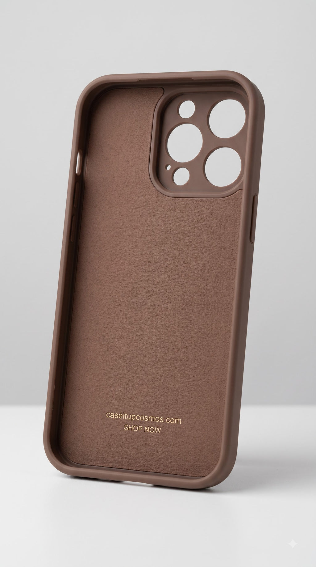 Premium Glitter Silicone Phone Case – Luxury Crystal Sparkle Shockproof Cover | Beige Frame