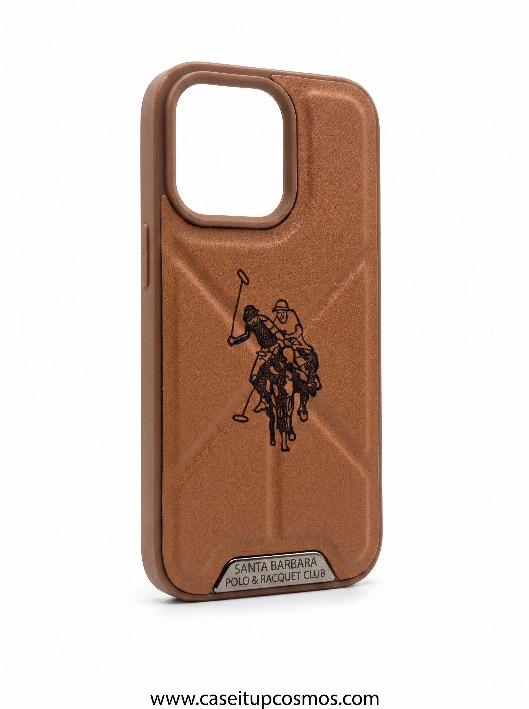 The Old Money Polo Heritage Edition Leather iPhone Case | Sculpted X-Grip