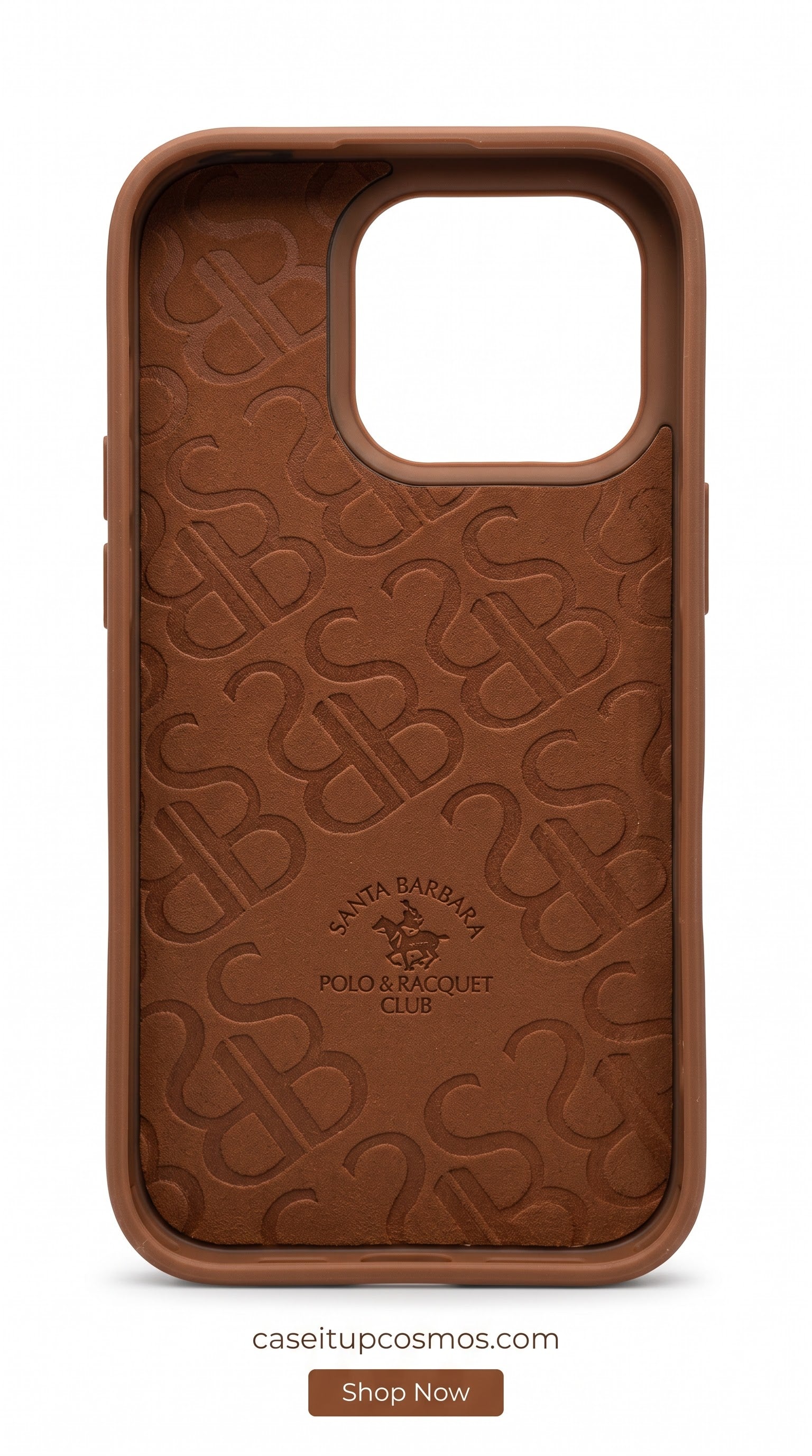 Luxury Embroidered Horse Leather Case – Premium Leather Finish | Shockproof Protective Phone Case