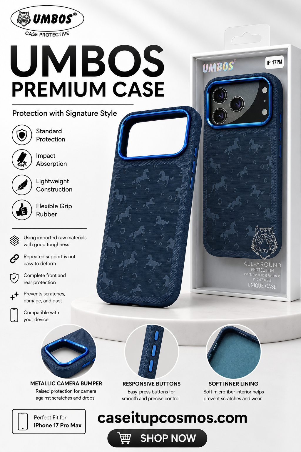 The UMBOS Heritage Edition: Ultimate Luxury meets Heavy-Duty Protection