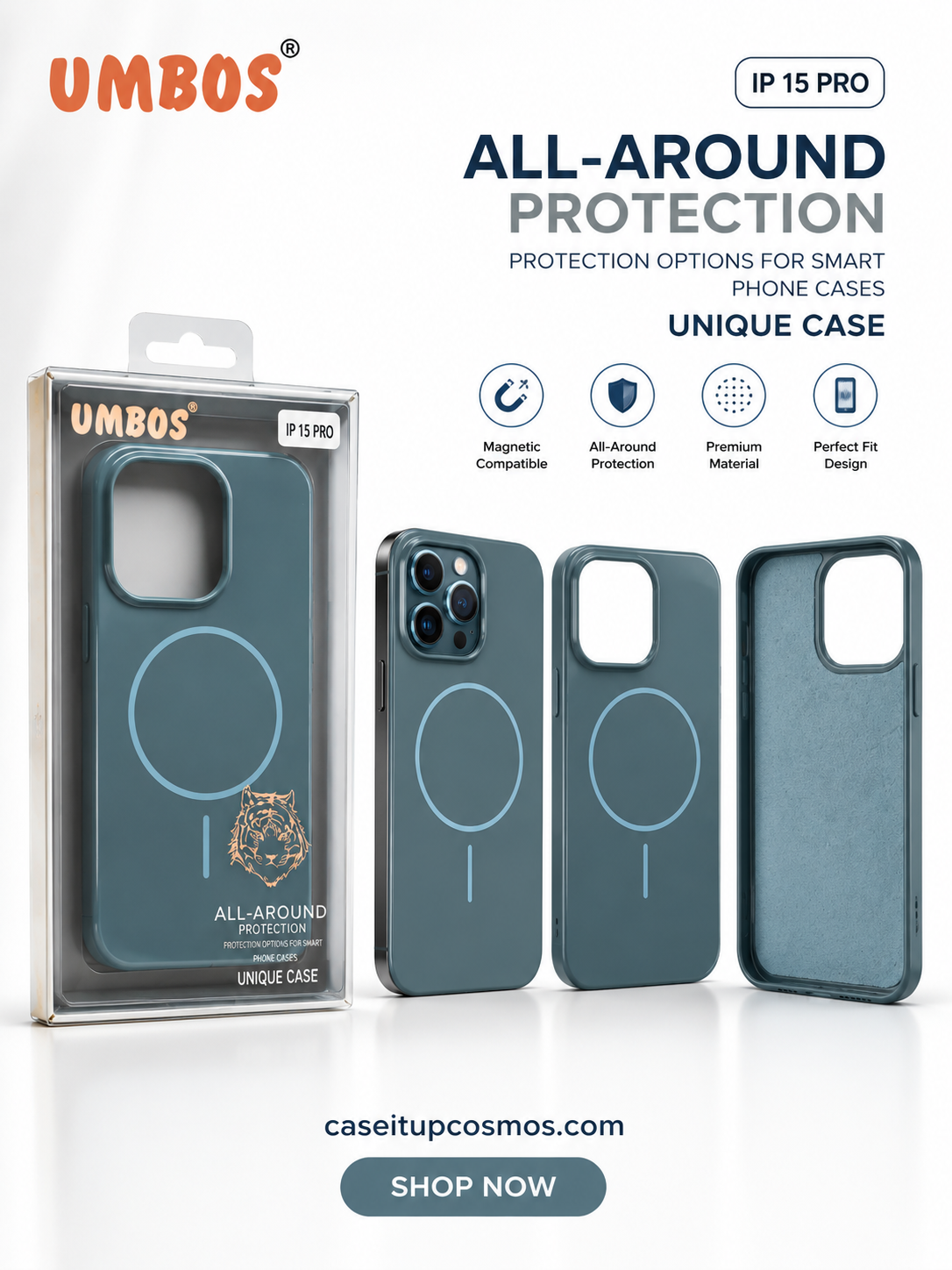 MagSafe Silicone Armor Case | Soft Touch Shockproof Cover with Microfiber Lining