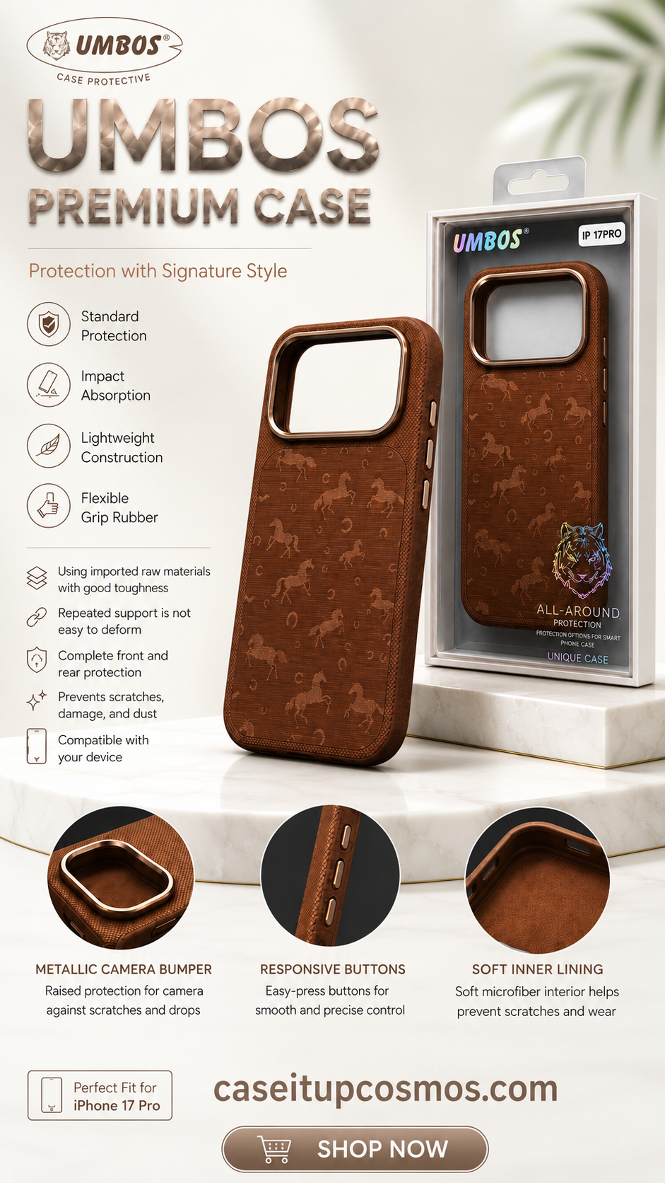The UMBOS Heritage Edition: Ultimate Luxury meets Heavy-Duty Protection