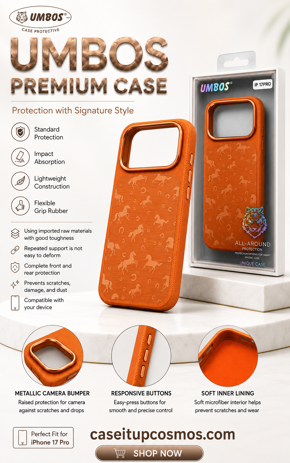 The UMBOS Heritage Edition: Ultimate Luxury meets Heavy-Duty Protection