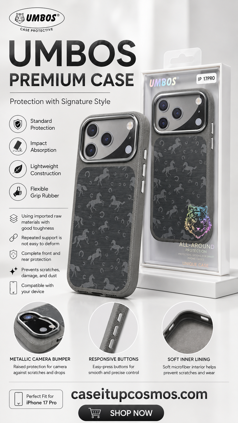 The UMBOS Heritage Edition: Ultimate Luxury meets Heavy-Duty Protection