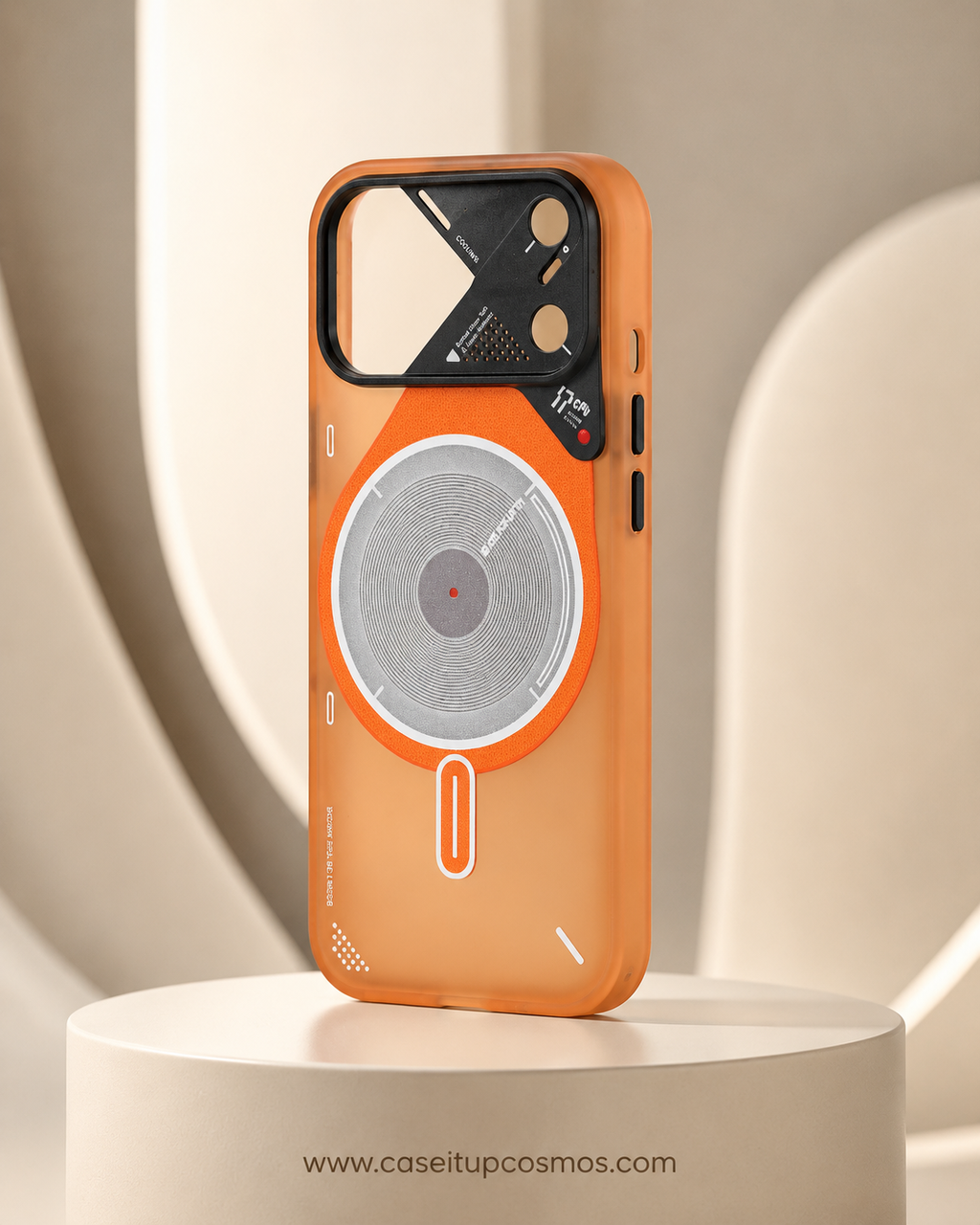 BUCKSUITI Mecha-Shield: Ultimate MagSafe Cooling Case for iPhone (Highly Recommended)