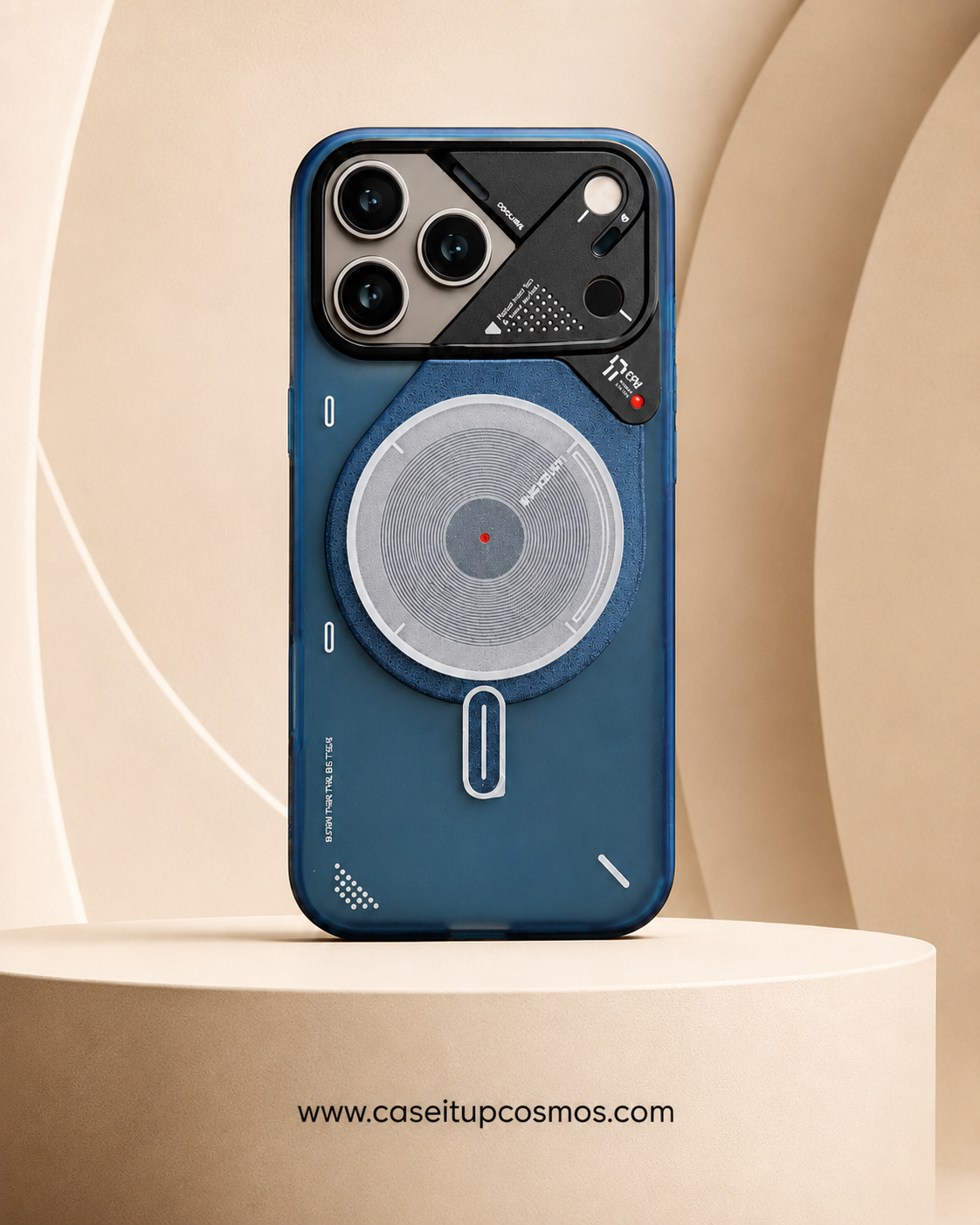 BUCKSUITI Mecha-Shield: Ultimate MagSafe Cooling Case for iPhone (Highly Recommended)