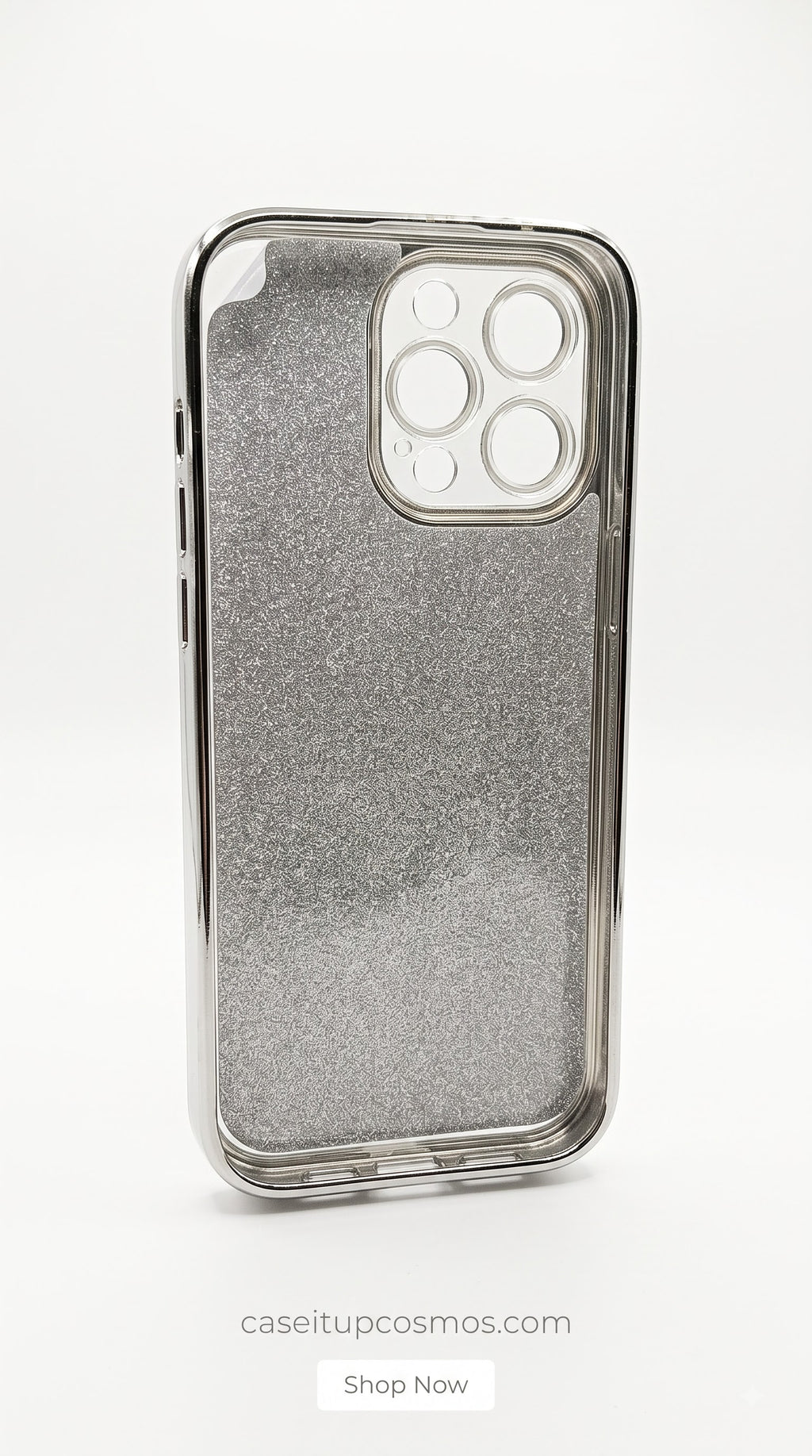 Luxury Pearl Crystal Phone Case – Glitter Shockproof Transparent Cover