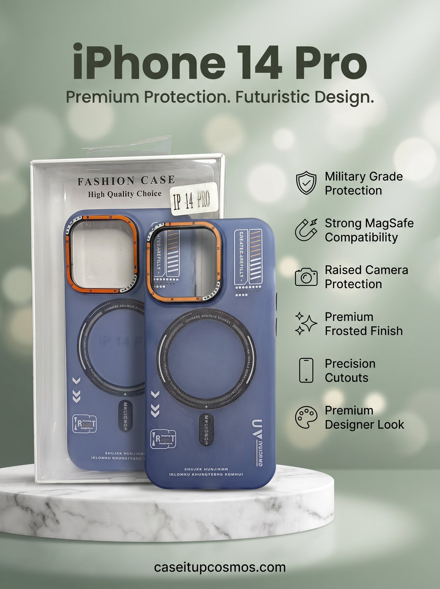 CyberMecha Industrial MagSafe Case with Contrast Camera Ring
