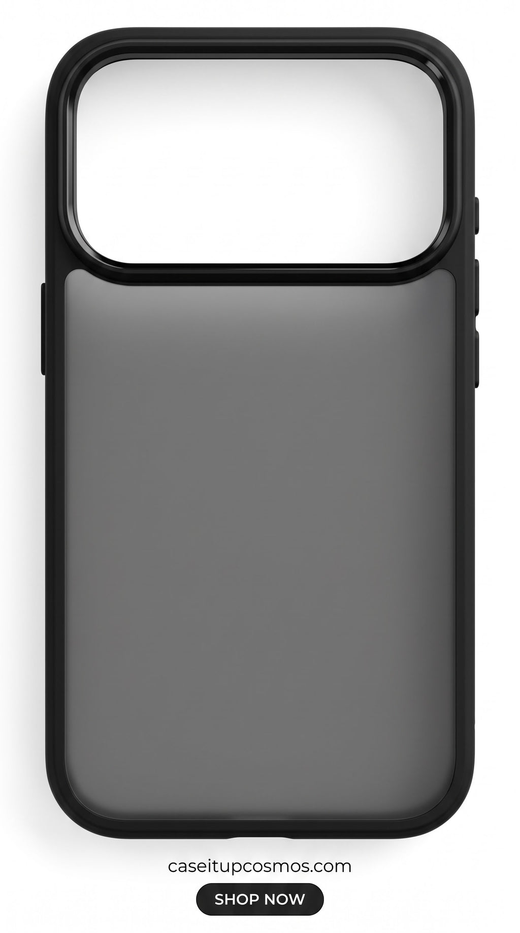 LAZYBOT Smoked Translucent Case – 12FT Drop Shield & Panoramic Visor Guard