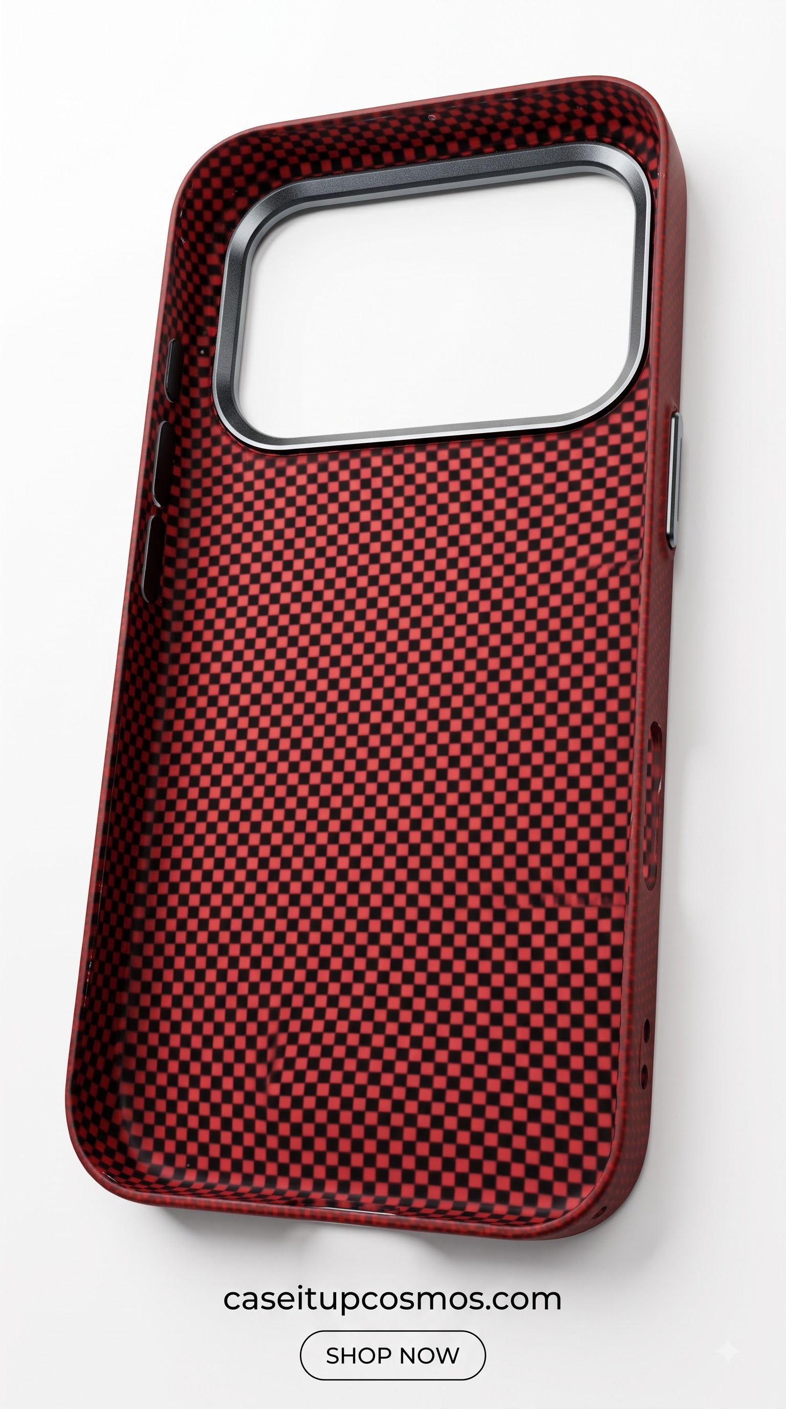 DYNAMYK Woven Stallion Luxury Case – Metallic Camera Shield Series