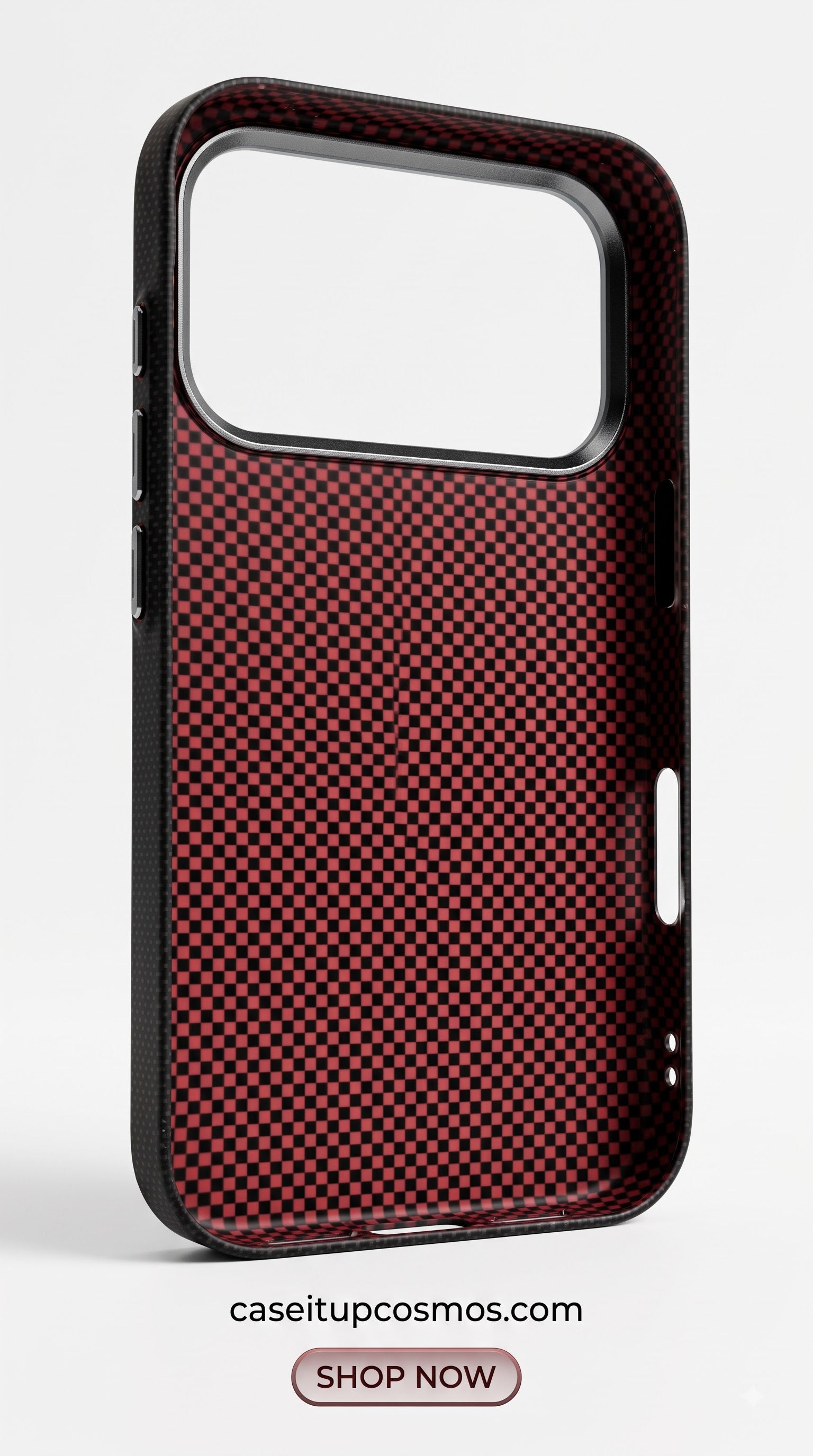 DYNAMYK Woven Stallion Luxury Case – Metallic Camera Shield Series