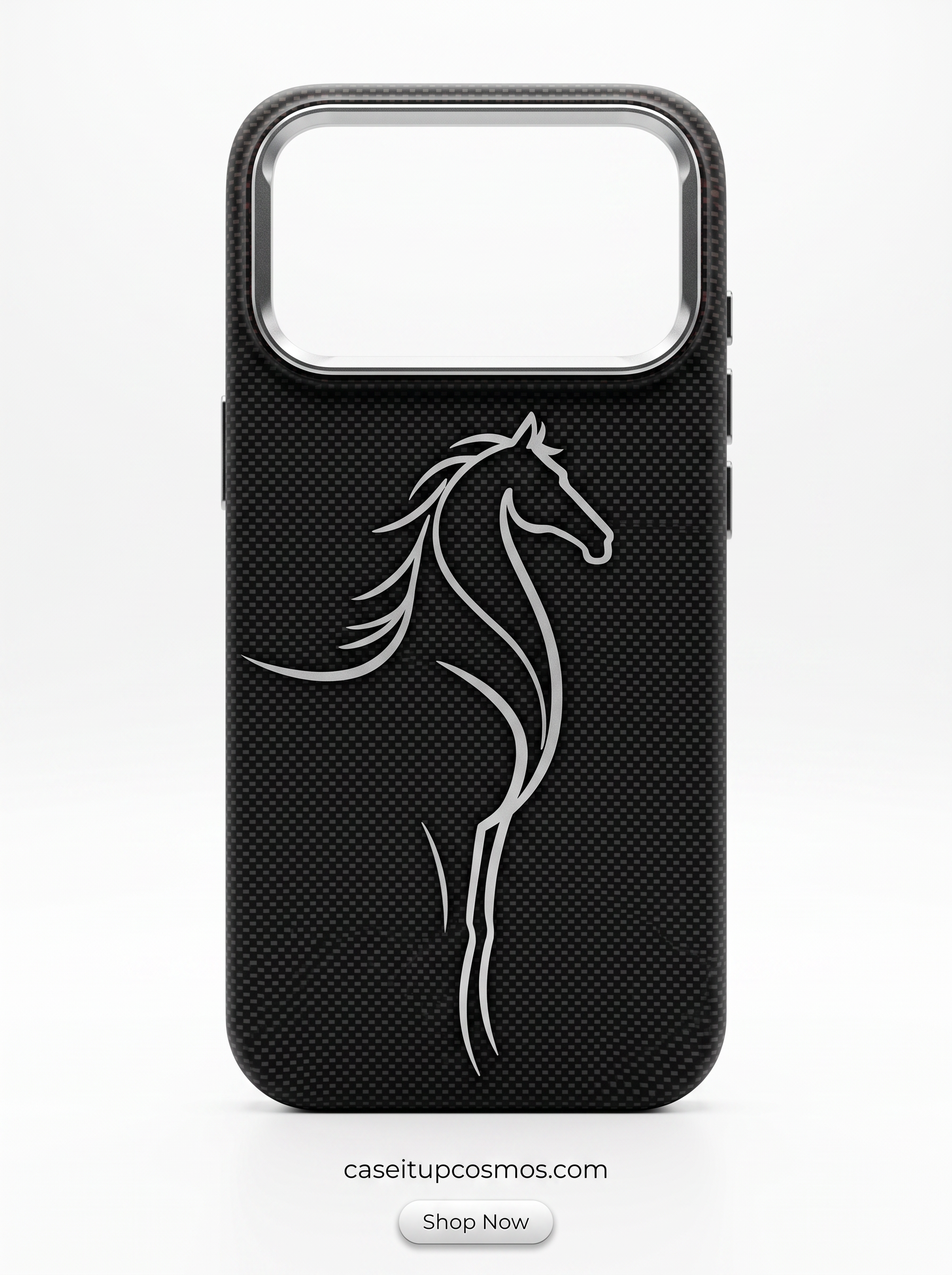 DYNAMYK Woven Stallion Luxury Case – Metallic Camera Shield Series