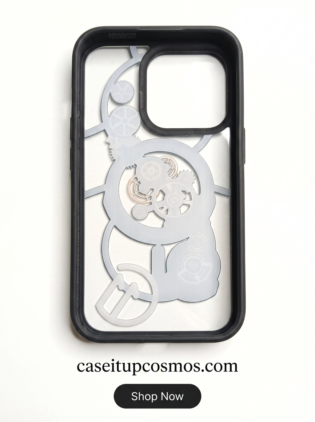 Chronos Skeleton Mechanical Watch Case – Cyber Industrial Edition