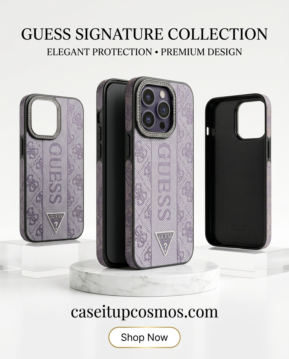 Lilac Monogram Jacquard Case with Diamond Crystal Camera Ring