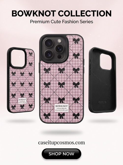 Bowknot Collection Premium Cute Fashion Case | Stylish Protective Phone Cover
