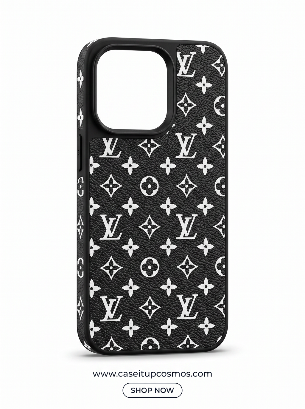 Luxury Woven Jacquard Monogram Case for iPhone | Raised Lens Guard