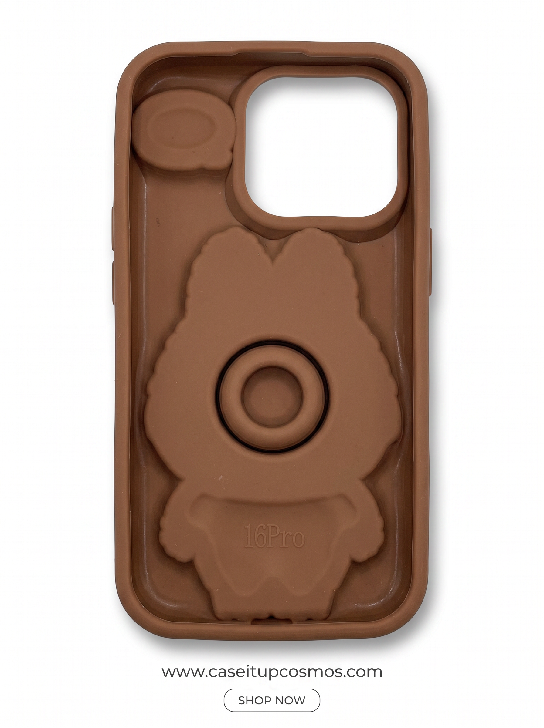 Cosmos™ 3D Labubu Pop-Art Silicone iPhone Case | Viral Character Cover