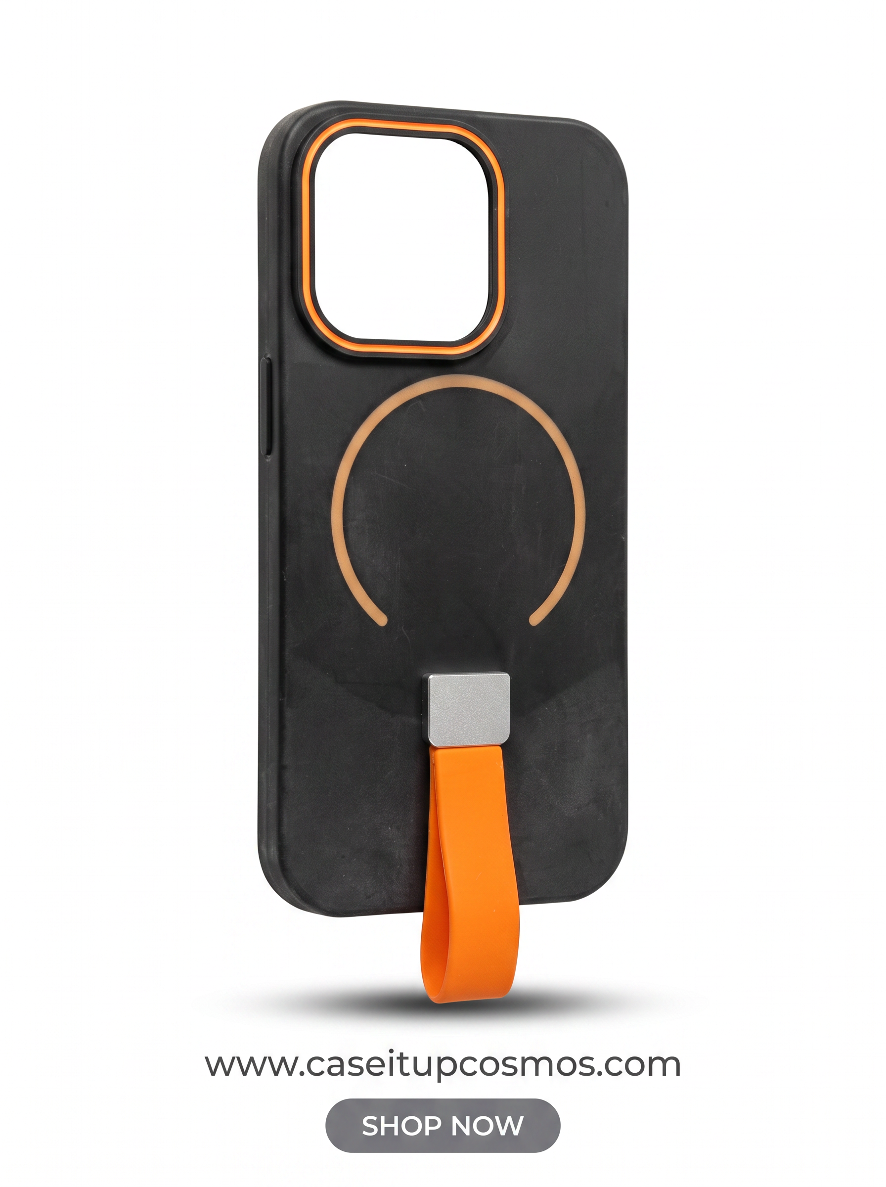 Cosmos™ Active Strap MagSafe Case for iPhone | Built-In Grip & Kickstand