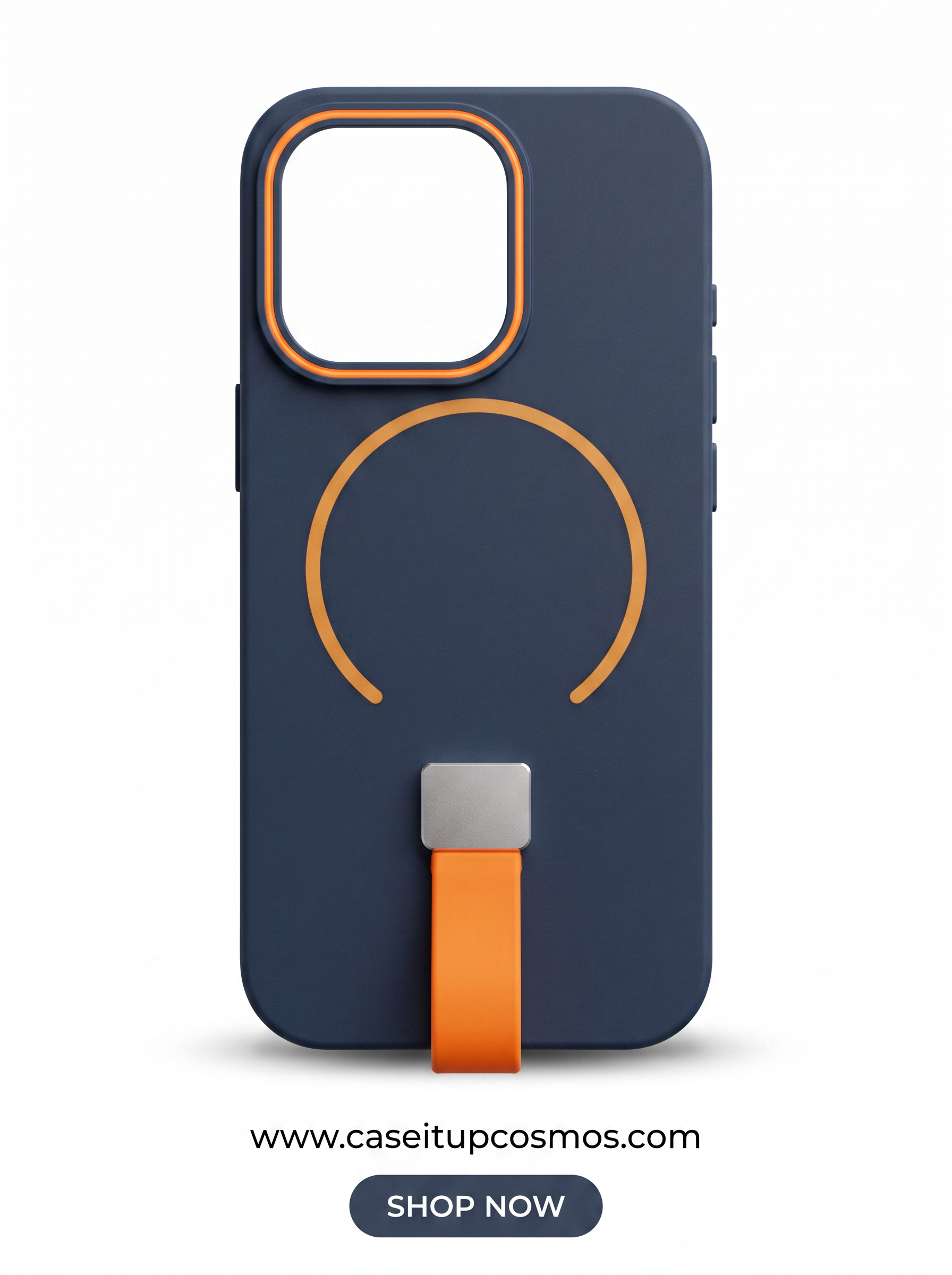 Cosmos™ Active Strap MagSafe Case for iPhone | Built-In Grip & Kickstand