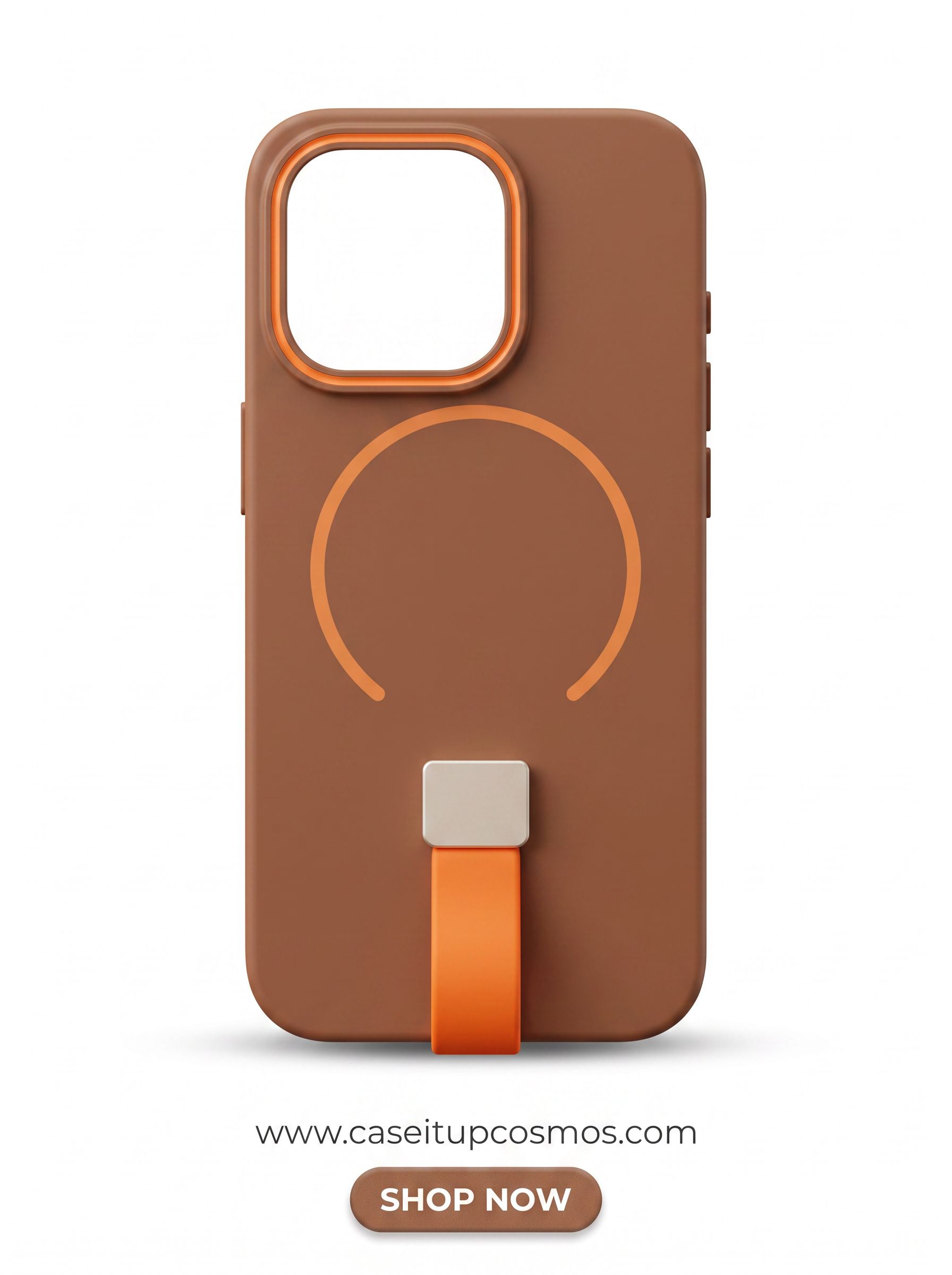Cosmos™ Active Strap MagSafe Case for iPhone | Built-In Grip & Kickstand