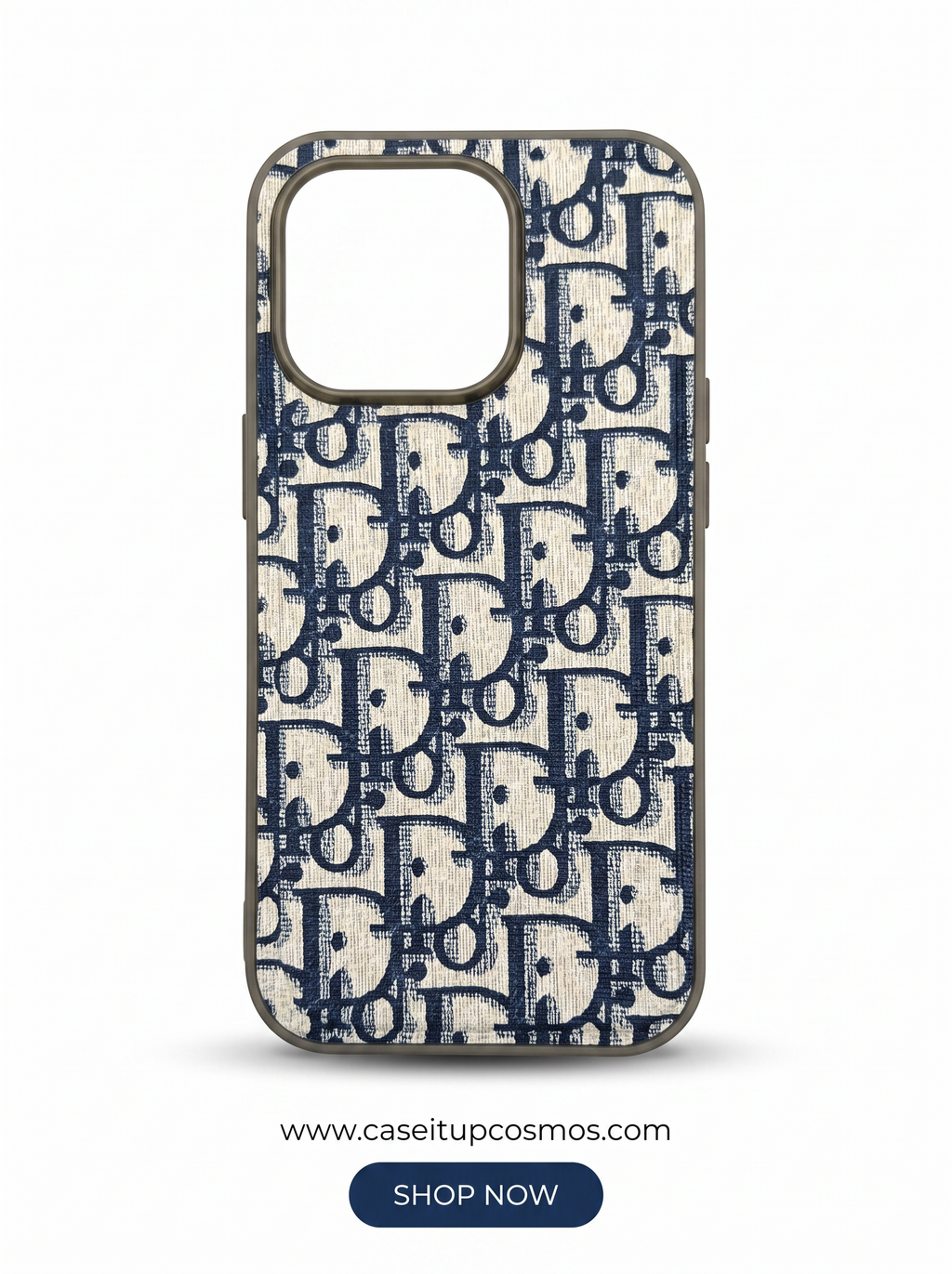 Cosmos™ Jacquard Monogram Canvas iPhone Case | Vintage Designer Style