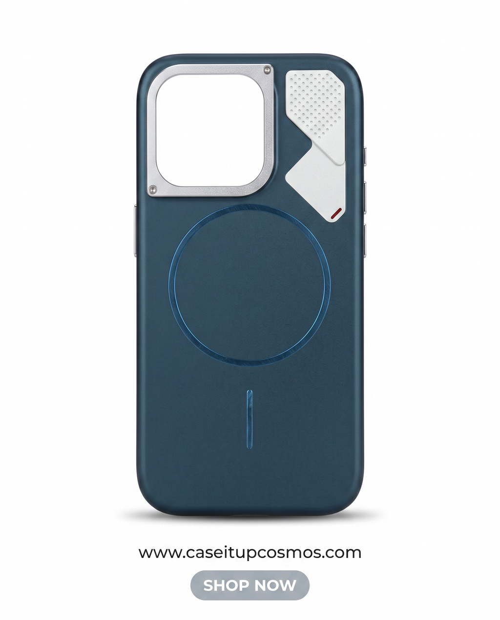 Futuristic Alloy Camera Armor MagSafe Case for iPhone | Microfiber Interior