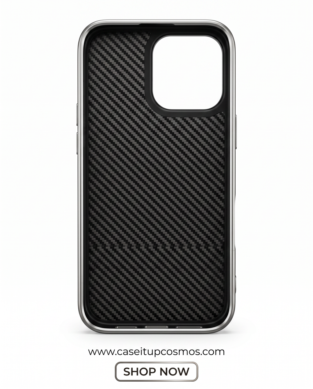 Cosmos™ Santa Barbara Polo Leather iPhone Case | Carbon Fiber Interior