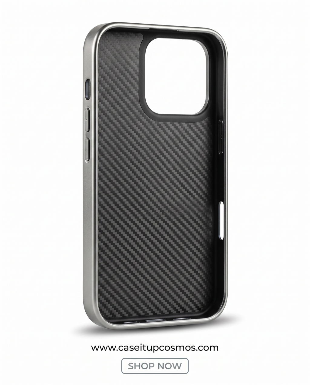 Cosmos™ Santa Barbara Polo Leather iPhone Case | Carbon Fiber Interior