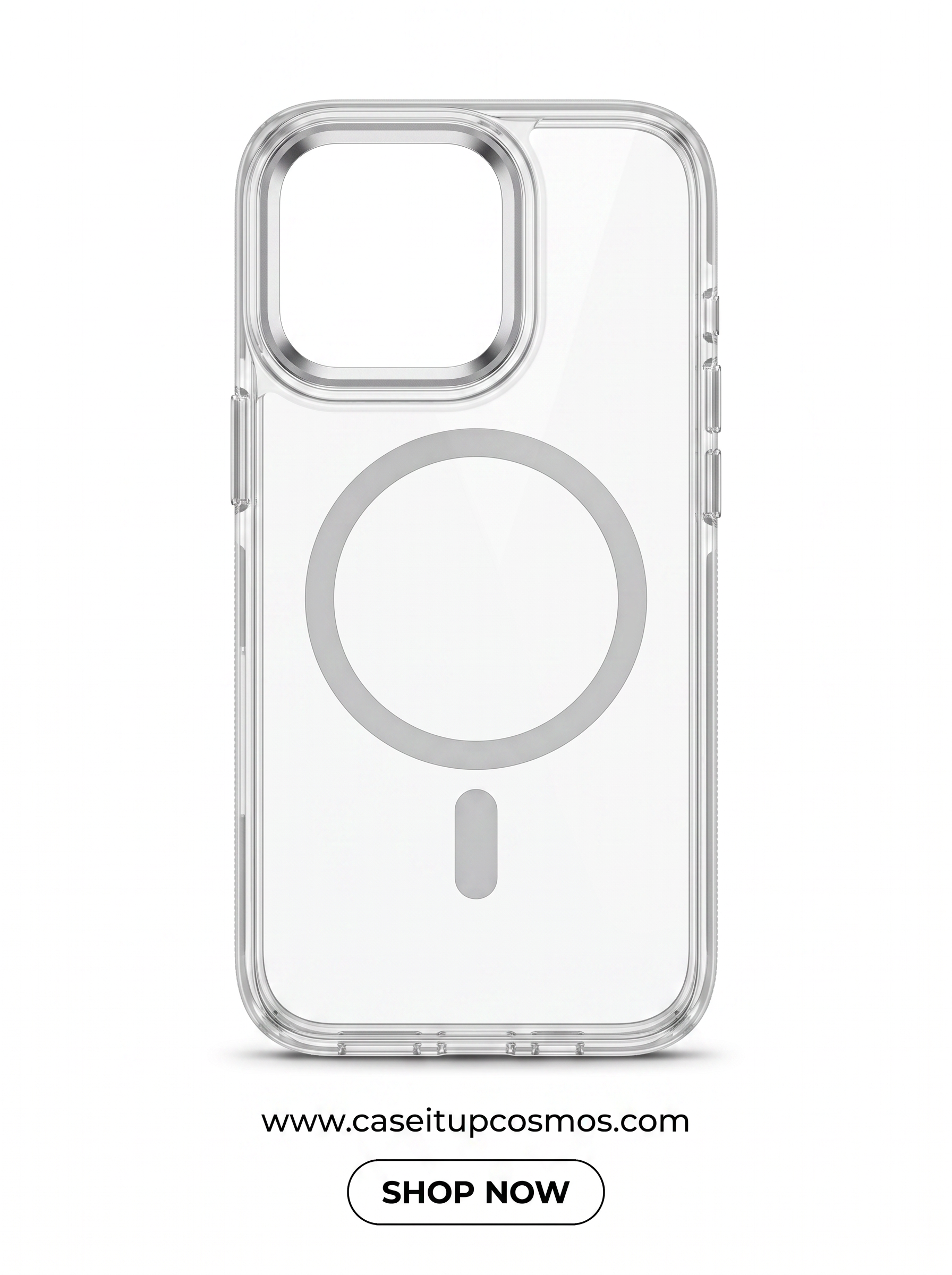 Cosmos™ Crystal Armor MagSafe iPhone Case | Metallic Camera Guard