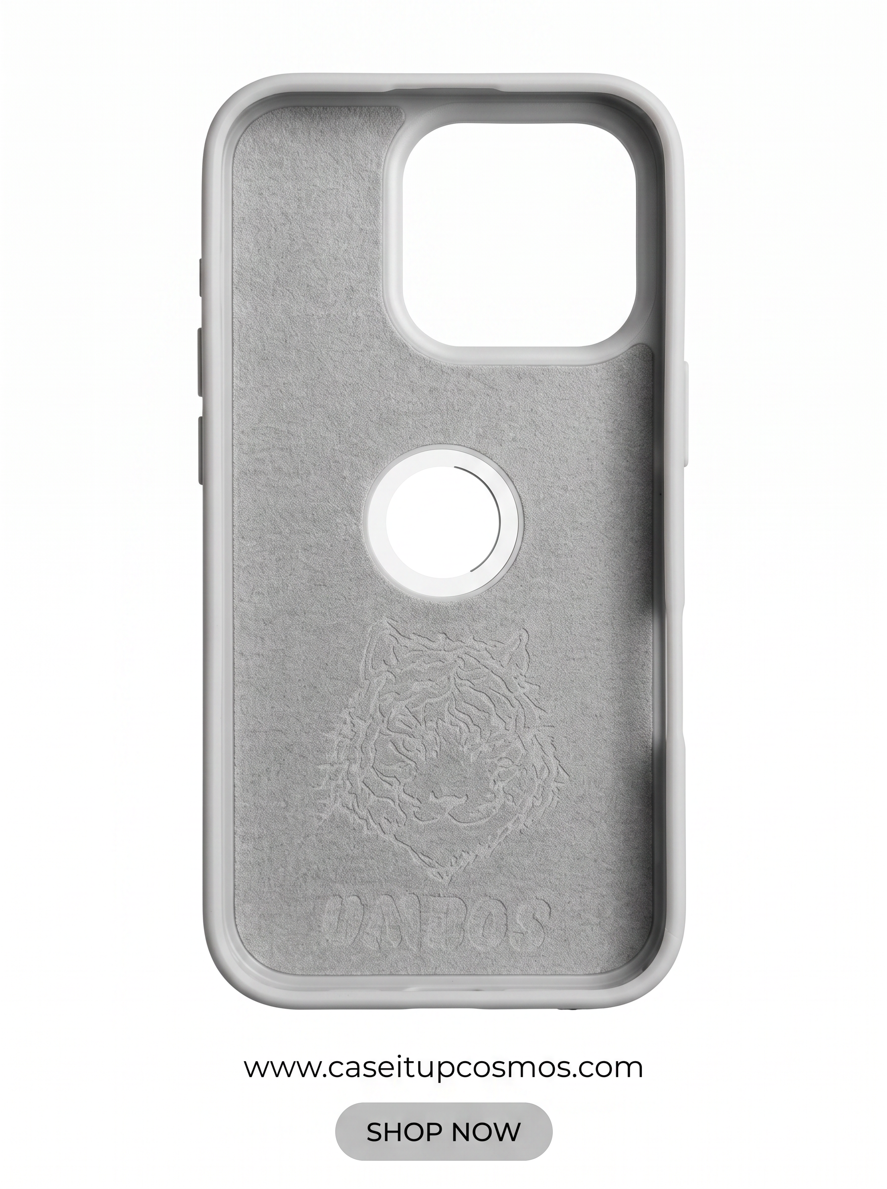 Cosmos™ Signature Quilted Leather iPhone Case | Luxury Diamond Stitch