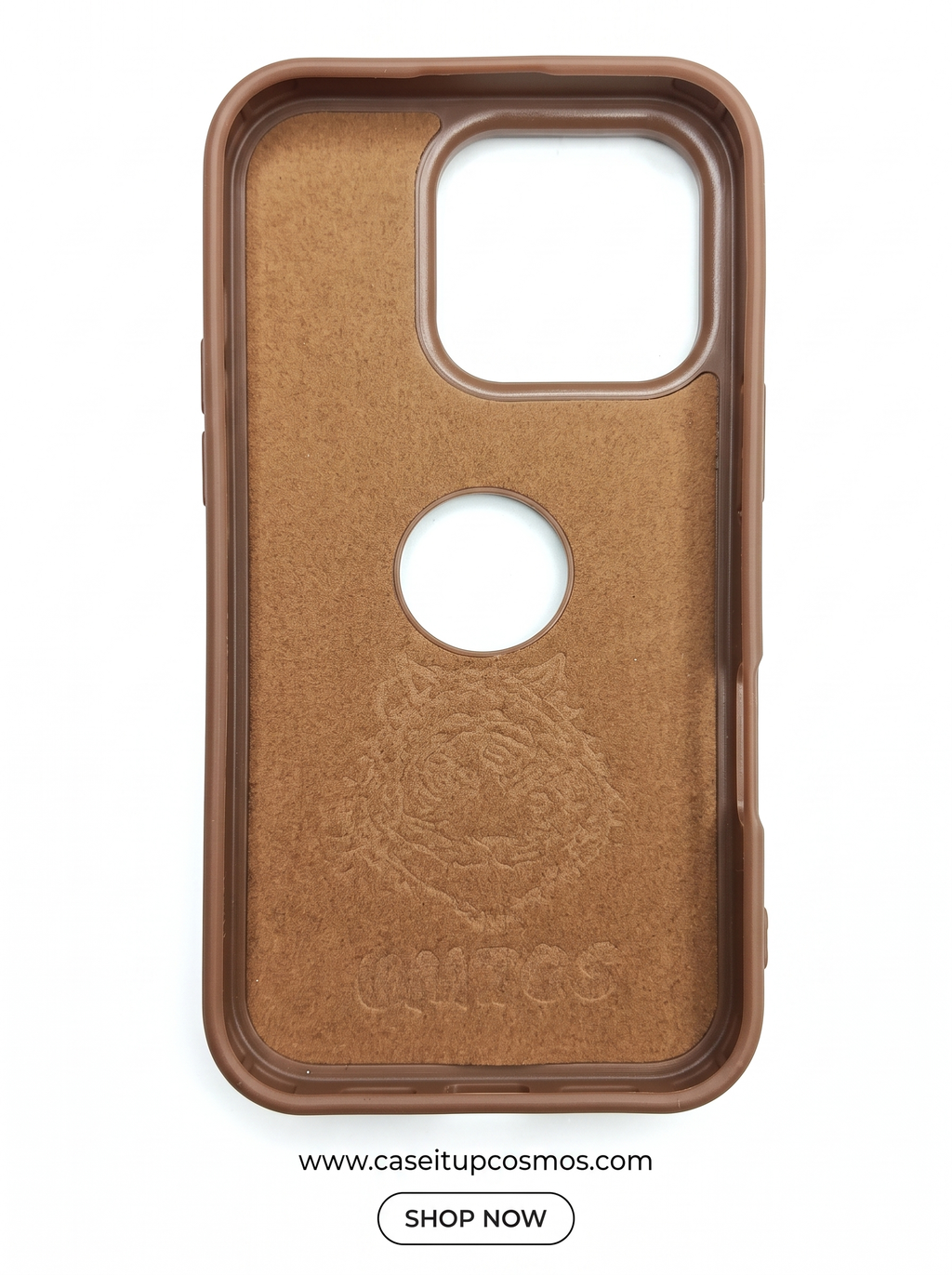 Cosmos™ Signature Quilted Leather iPhone Case | Luxury Diamond Stitch