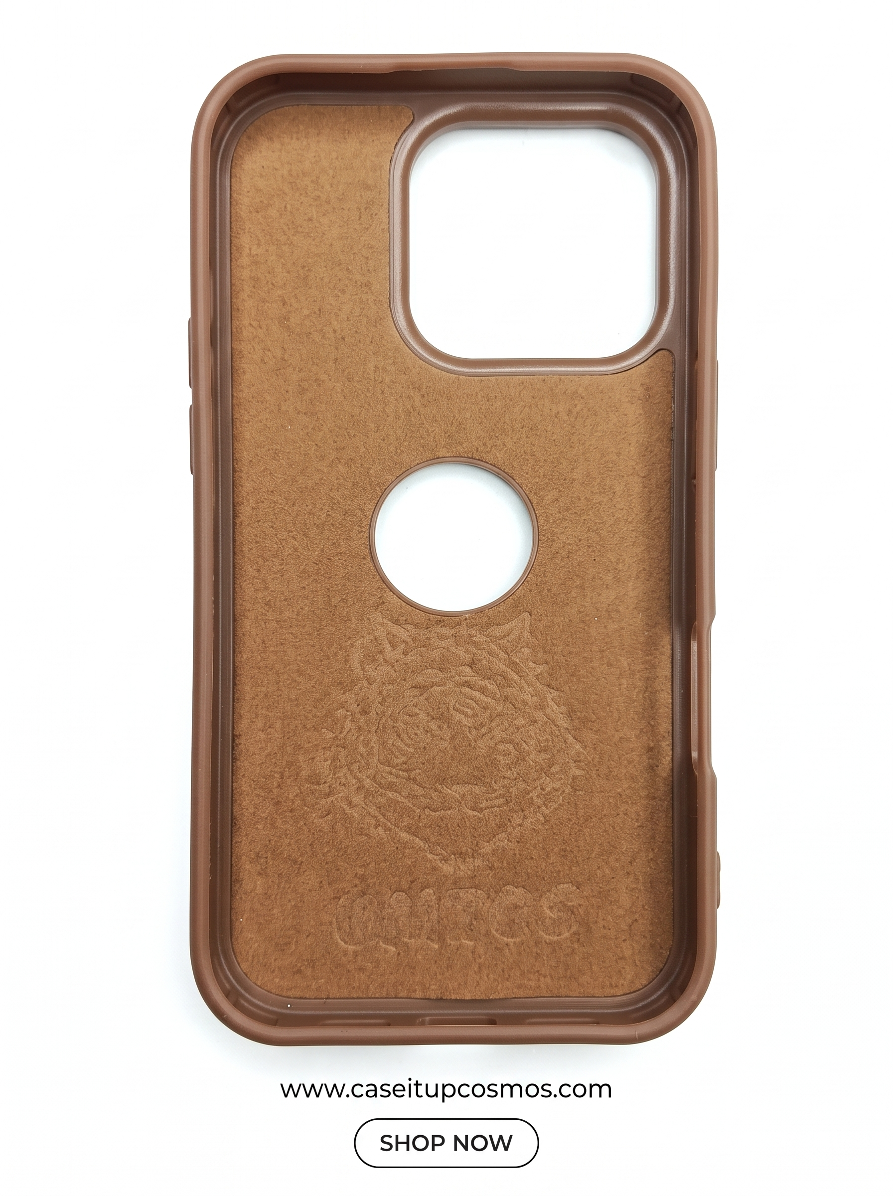 Cosmos™ Signature Quilted Leather iPhone Case | Luxury Diamond Stitch