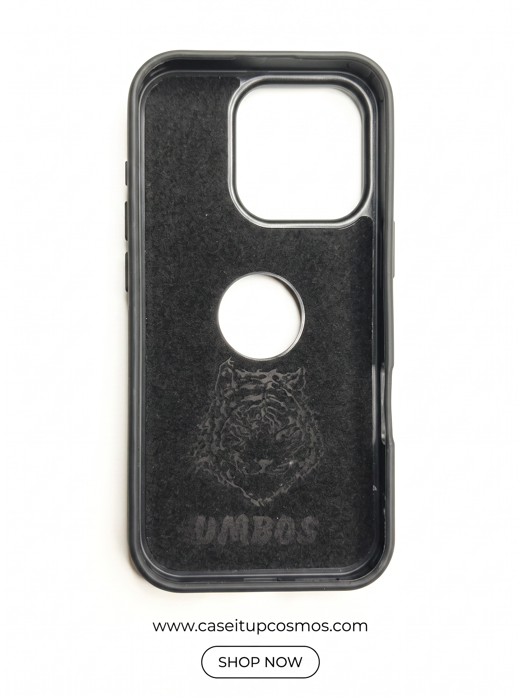 Cosmos™ Signature Quilted Leather iPhone Case | Luxury Diamond Stitch