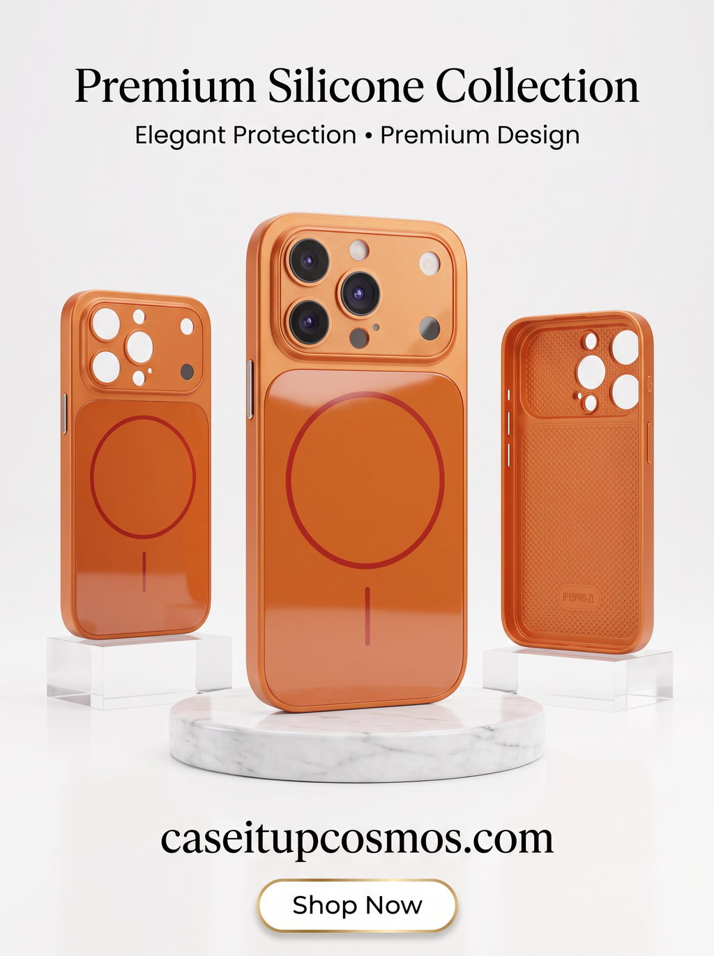 Dual-Finish MagSafe Armor Case with Full Camera Deck Protection