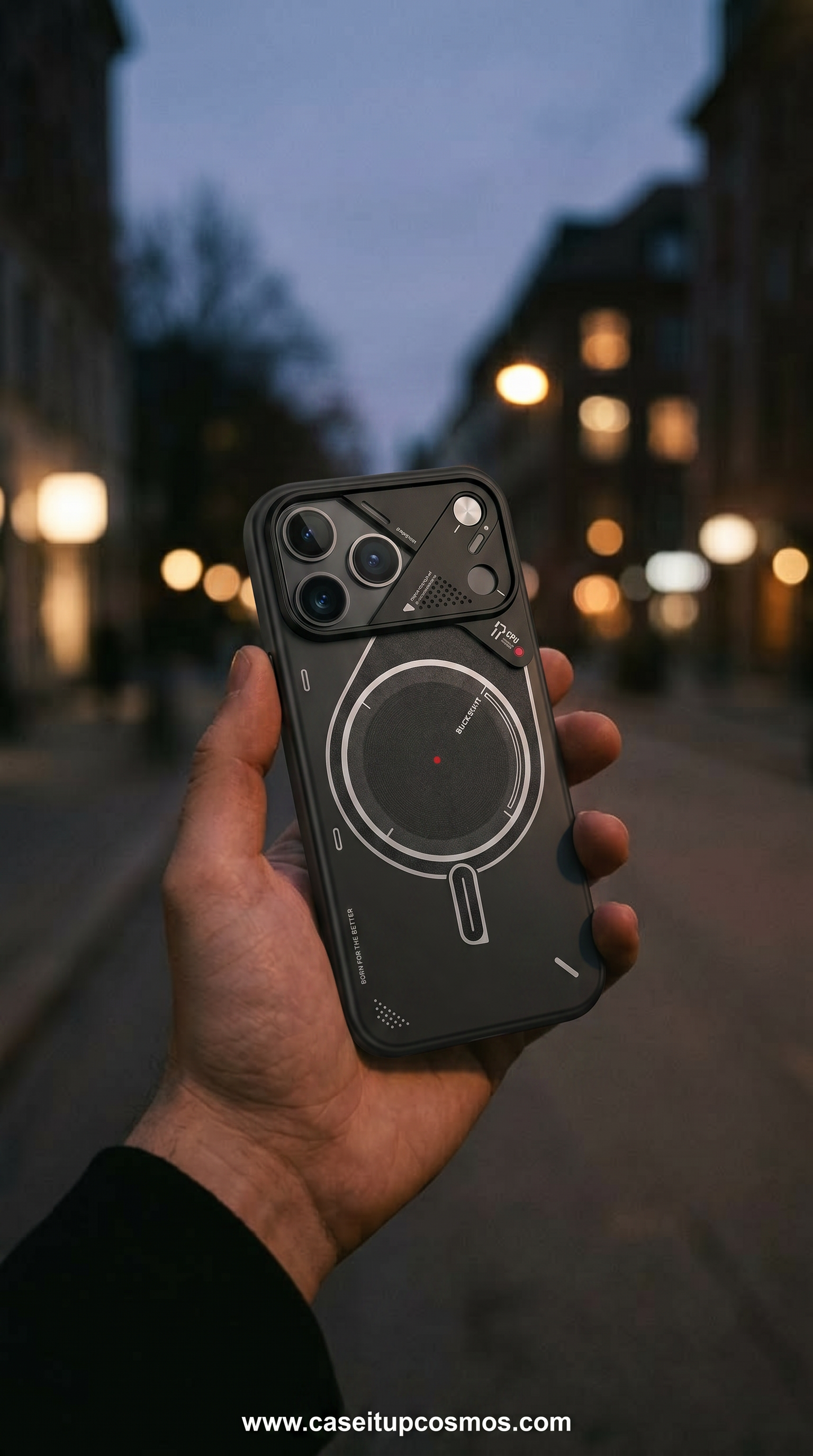 BUCKSUITI Mecha-Shield: Ultimate MagSafe Cooling Case for iPhone (Highly Recommended)